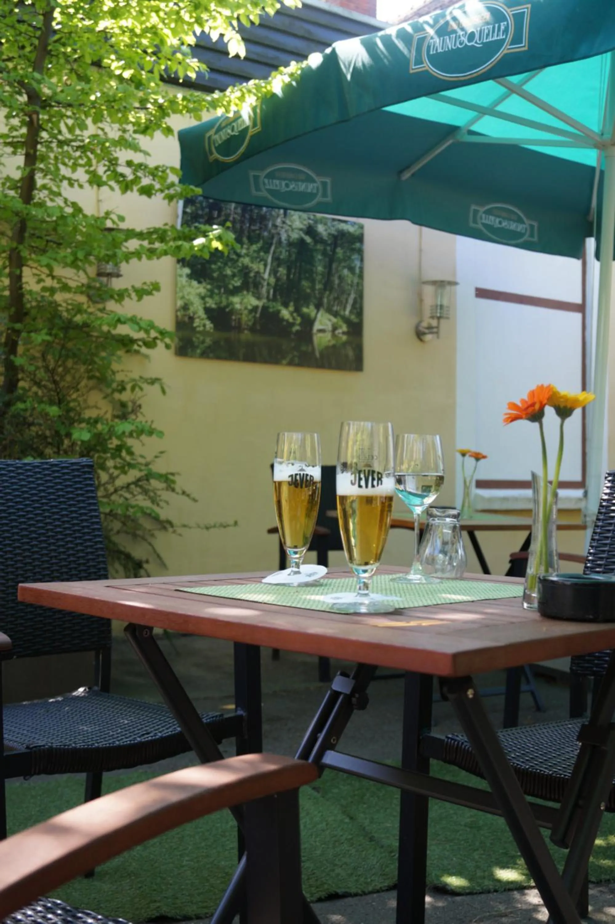 Balcony/Terrace in Hotel Forsthaus St. Hubertus