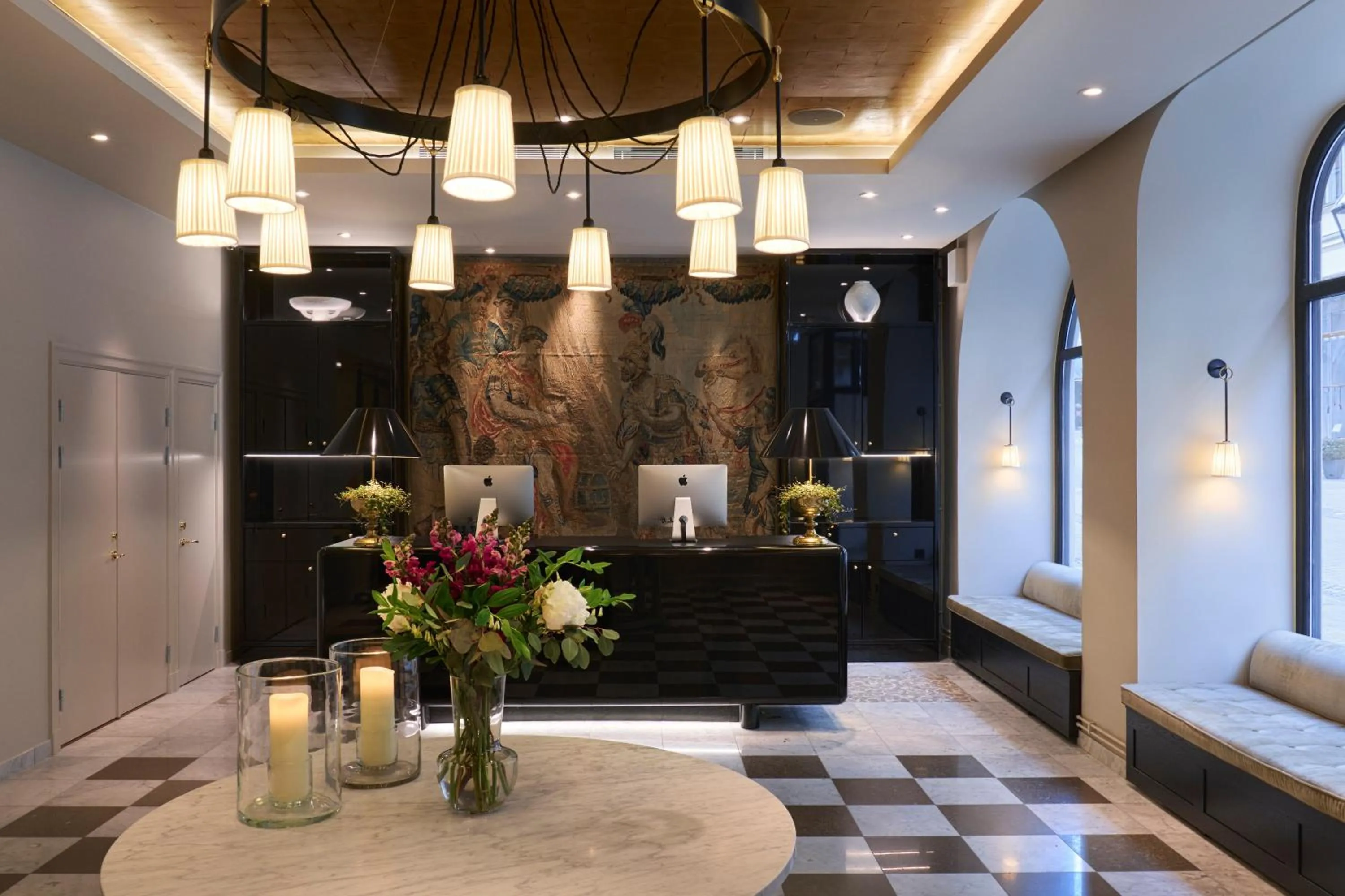 Lobby or reception in Villa Dagmar