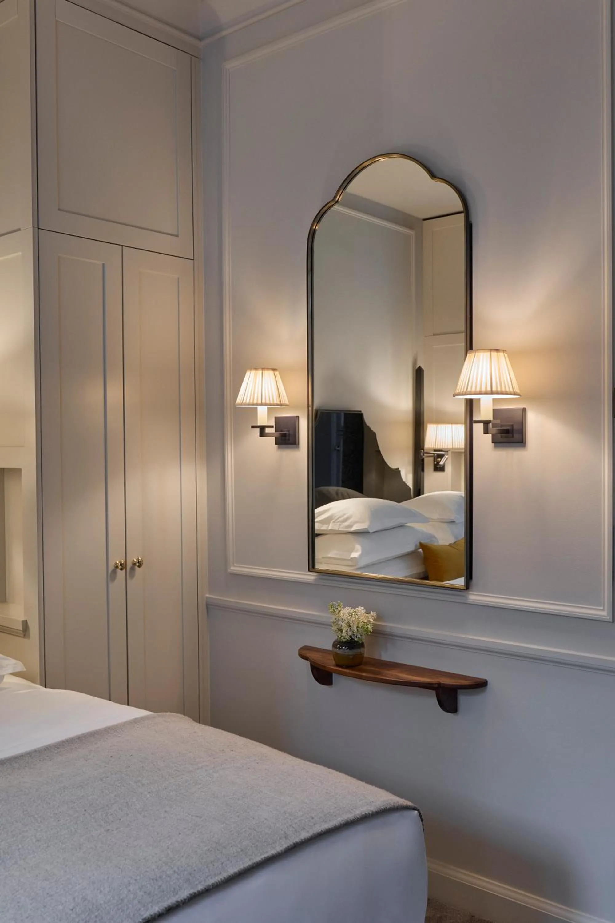 Decorative detail, Bed in Villa Dagmar