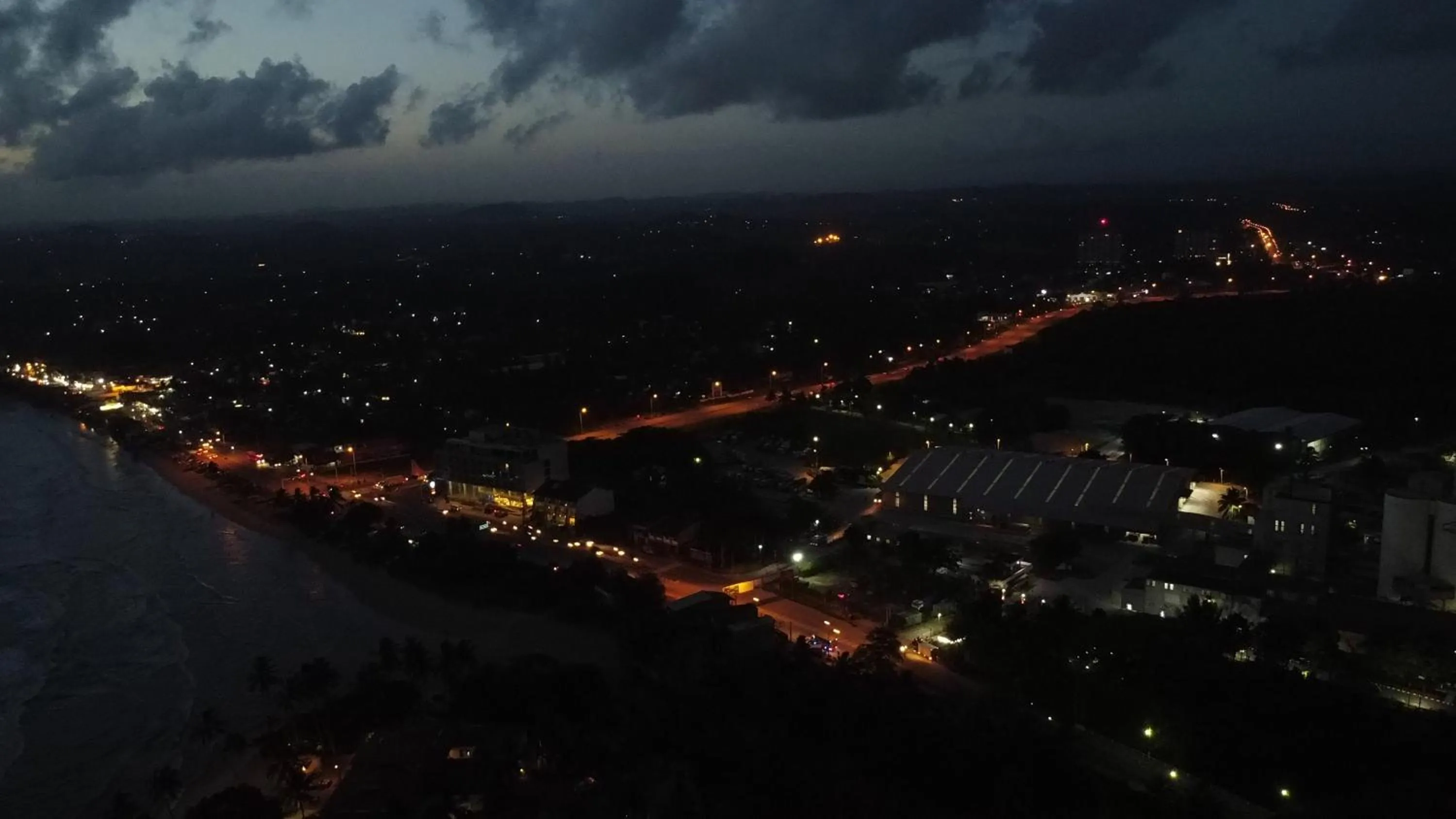 Night in Mount Rich Rumassala