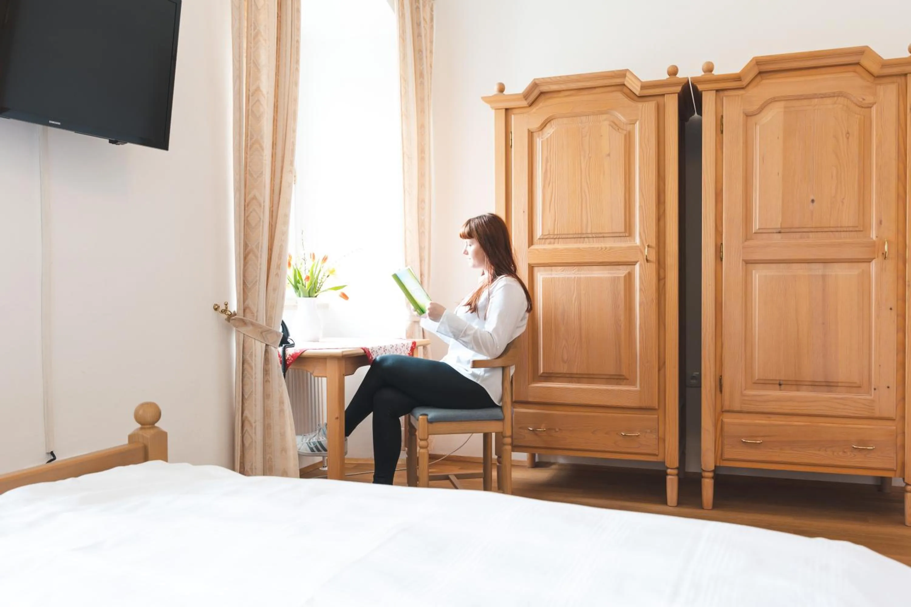 Property building, Bed in Seminarzentrum Stift Schlägl