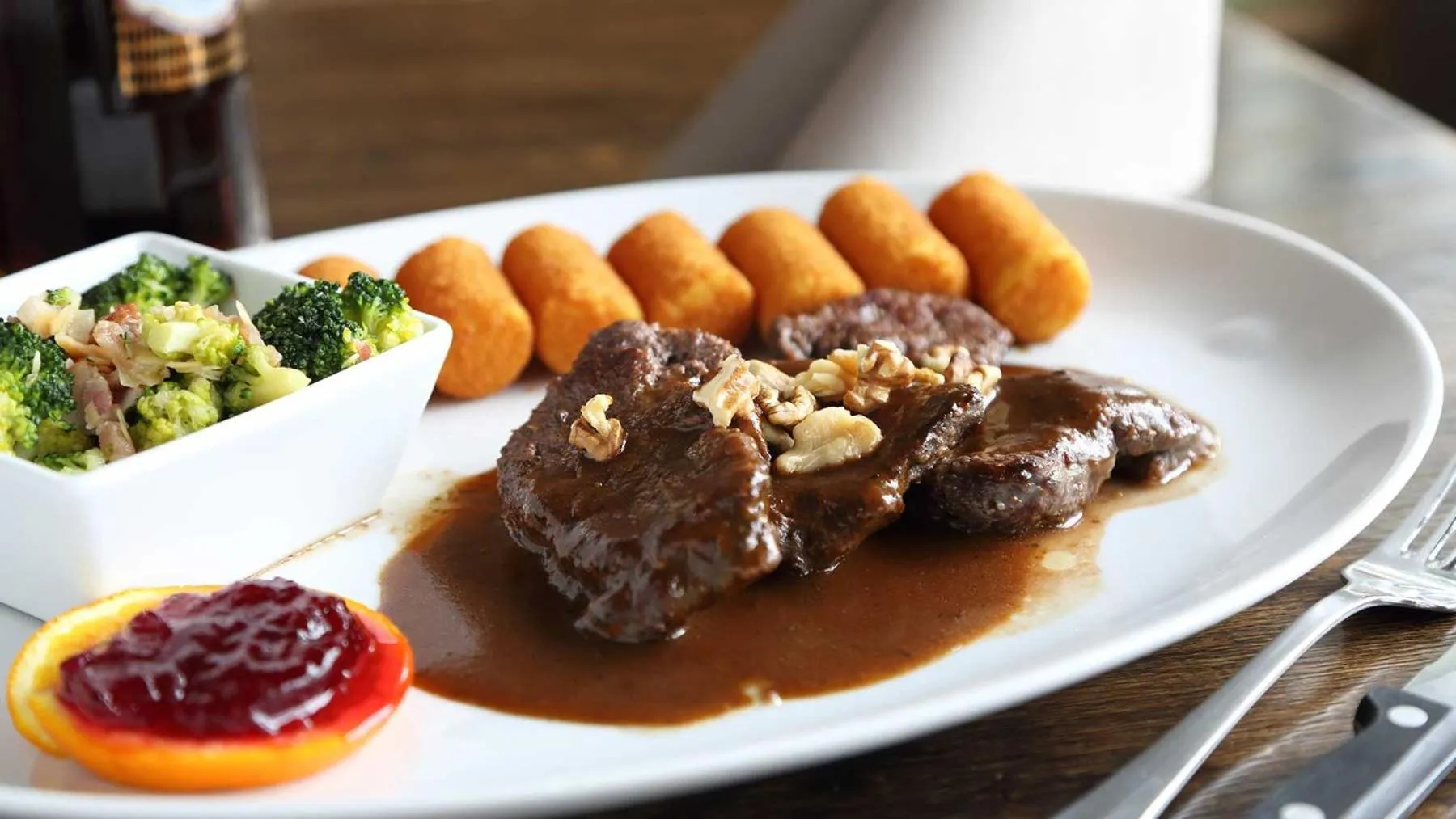 Food close-up in Vilstaler Hof Landgasthof & Hotel