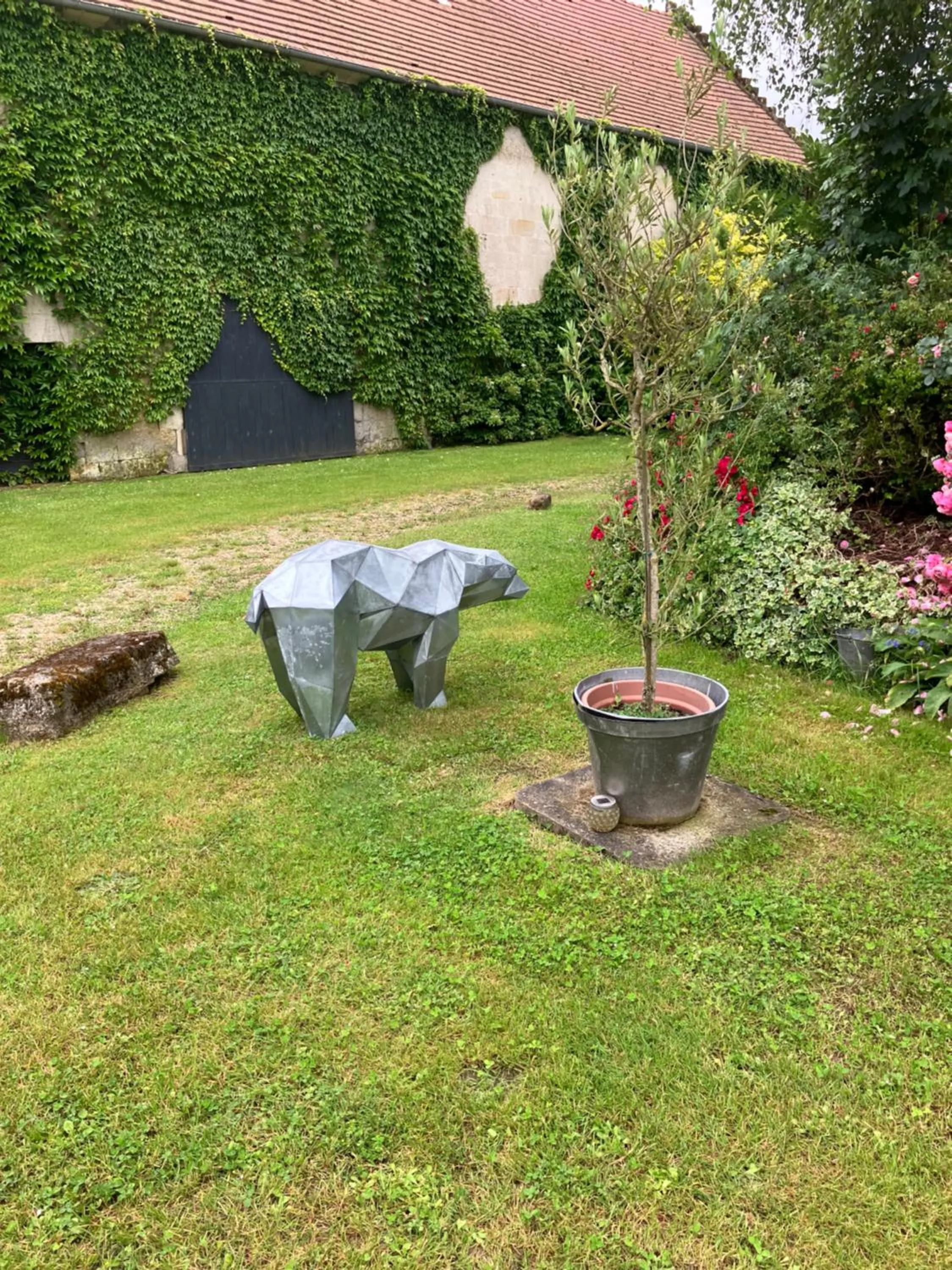 Garden in La Ferme de Valeuse