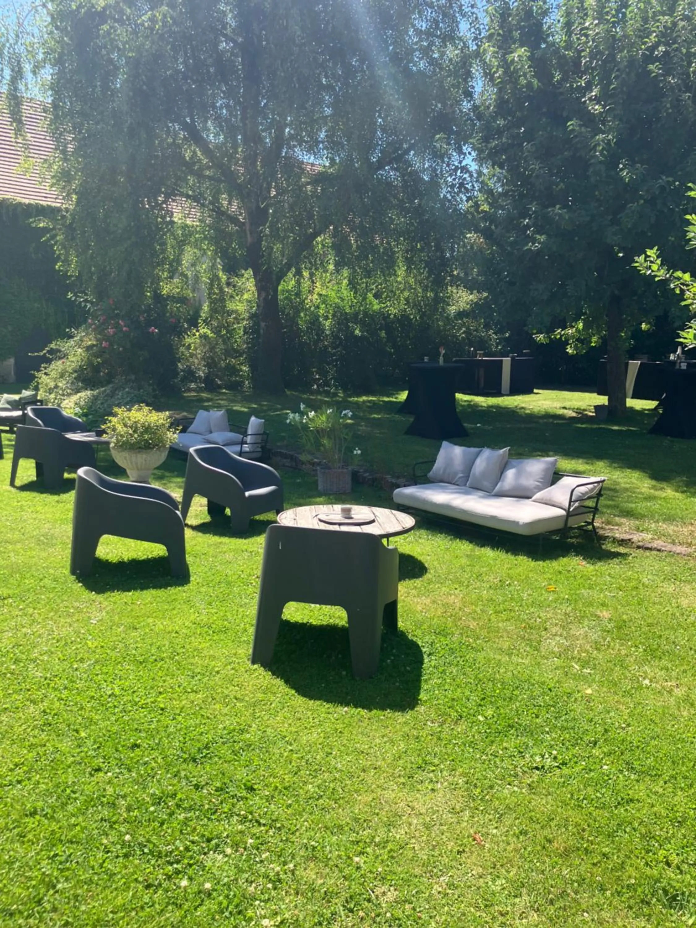 Garden in La Ferme de Valeuse