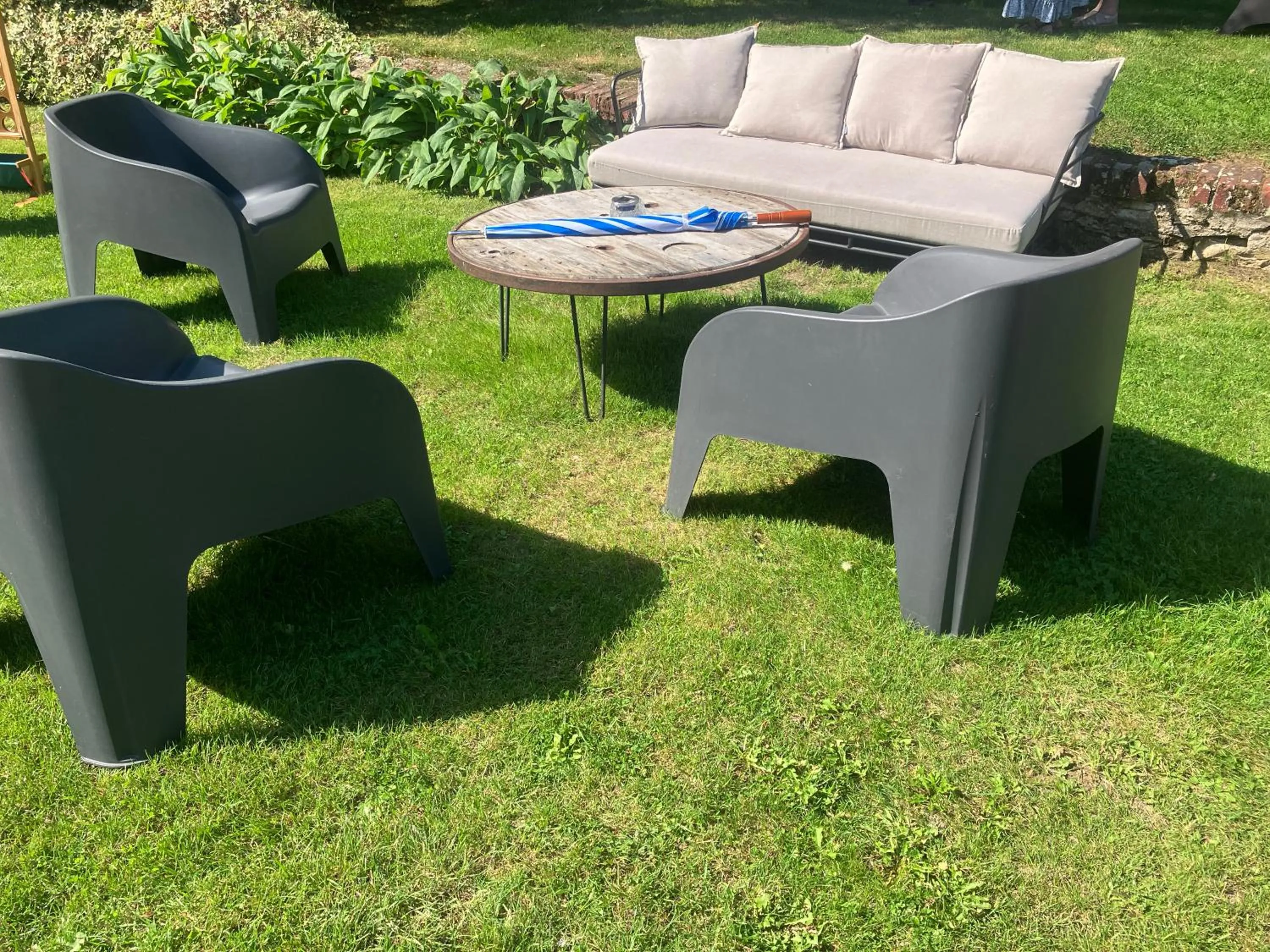 Garden in La Ferme de Valeuse