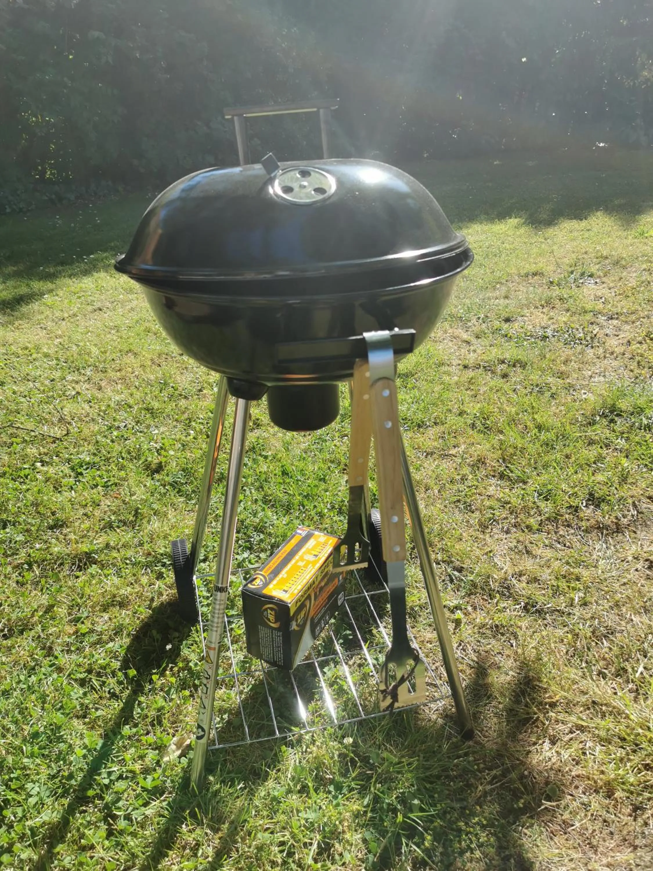 BBQ facilities in La Ferme de Valeuse