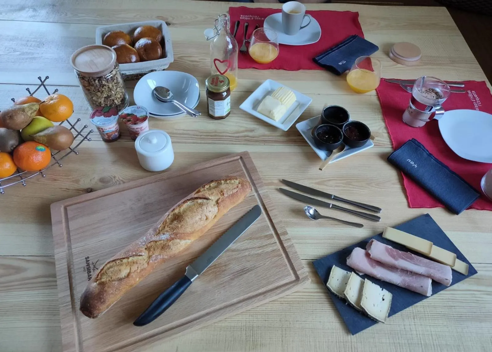 Food in Maison d'Hôtes L'Etiquette