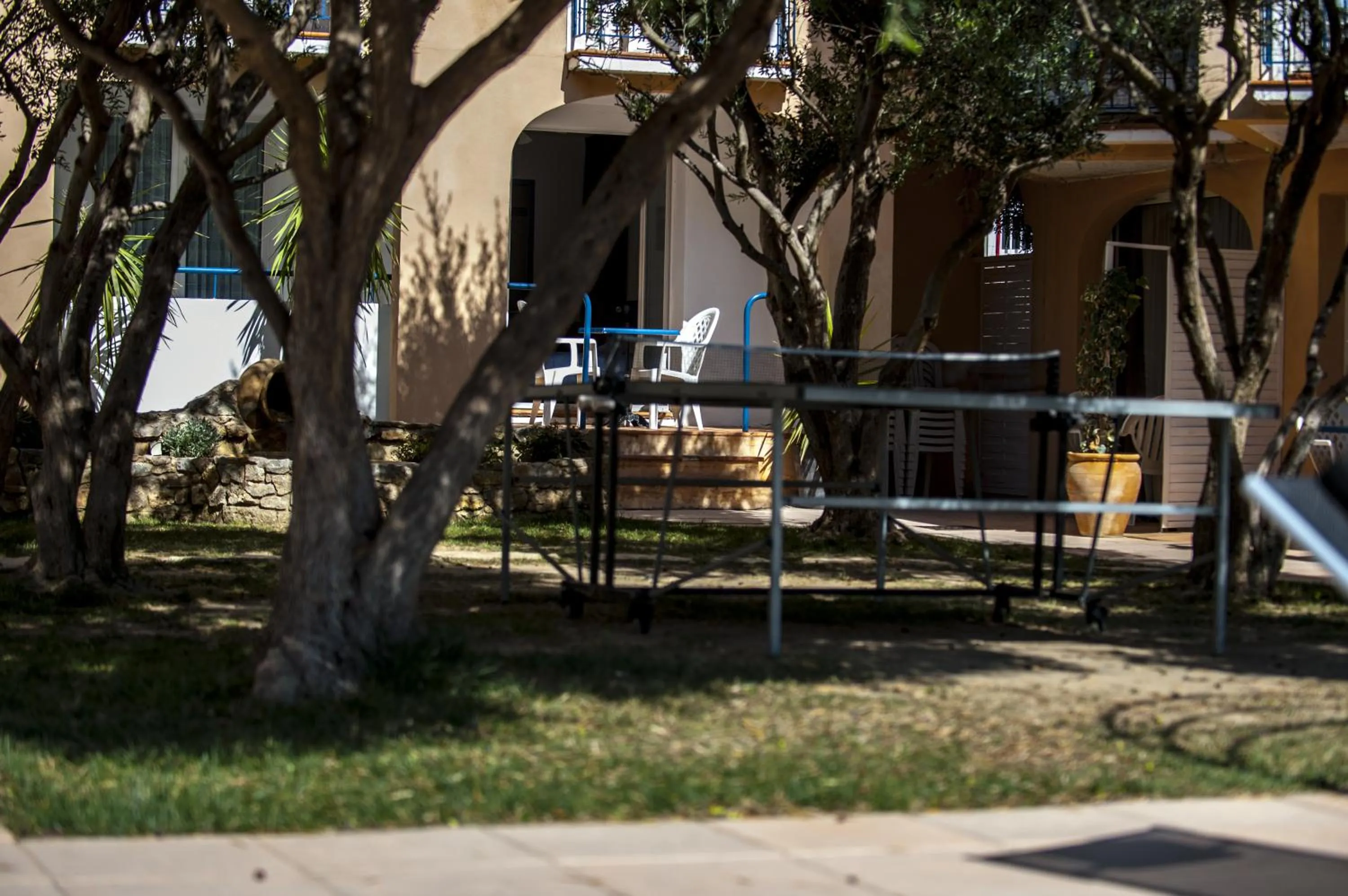Garden in Hôtel Le Leukos