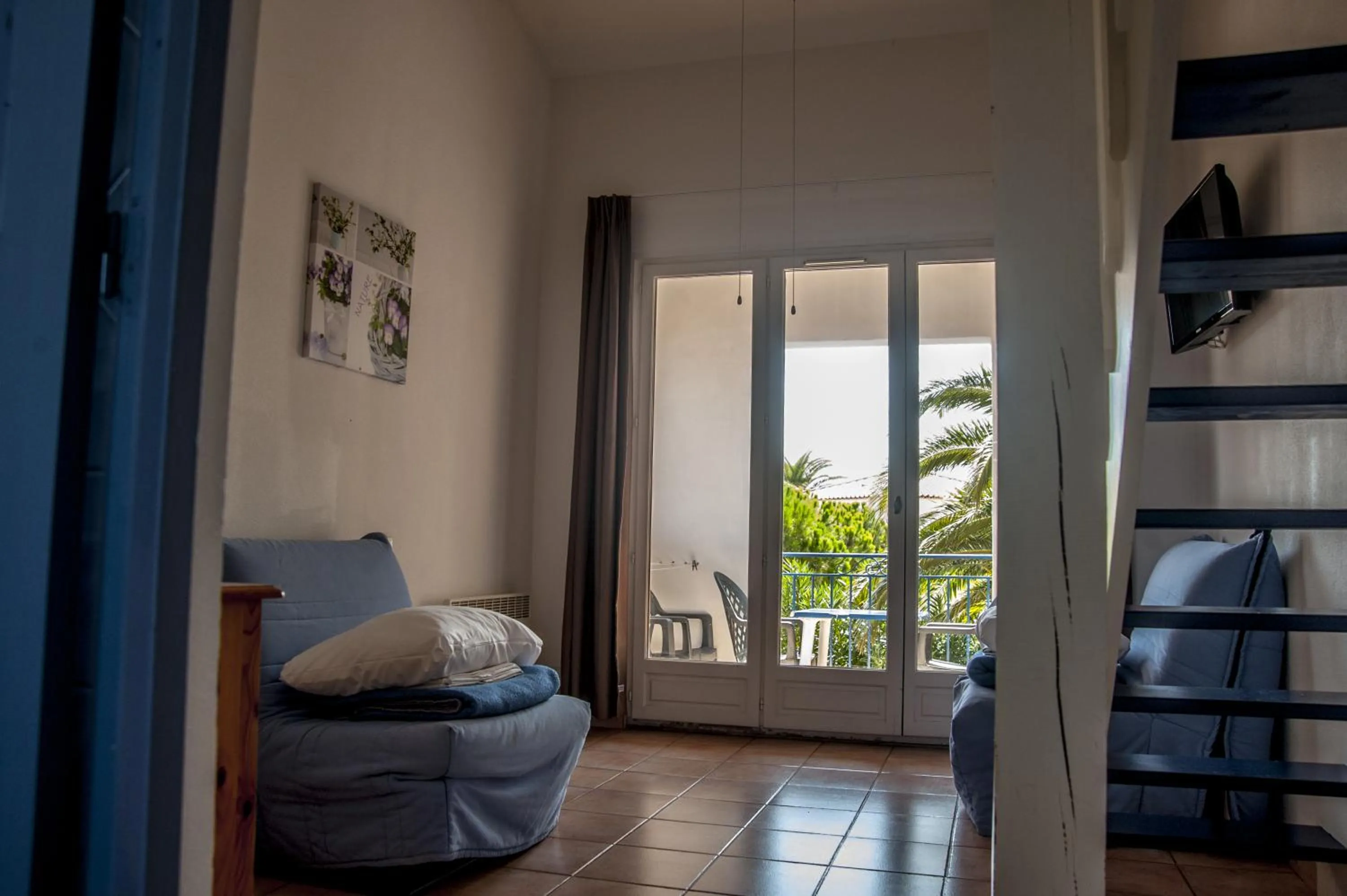 Living room in Hôtel Le Leukos
