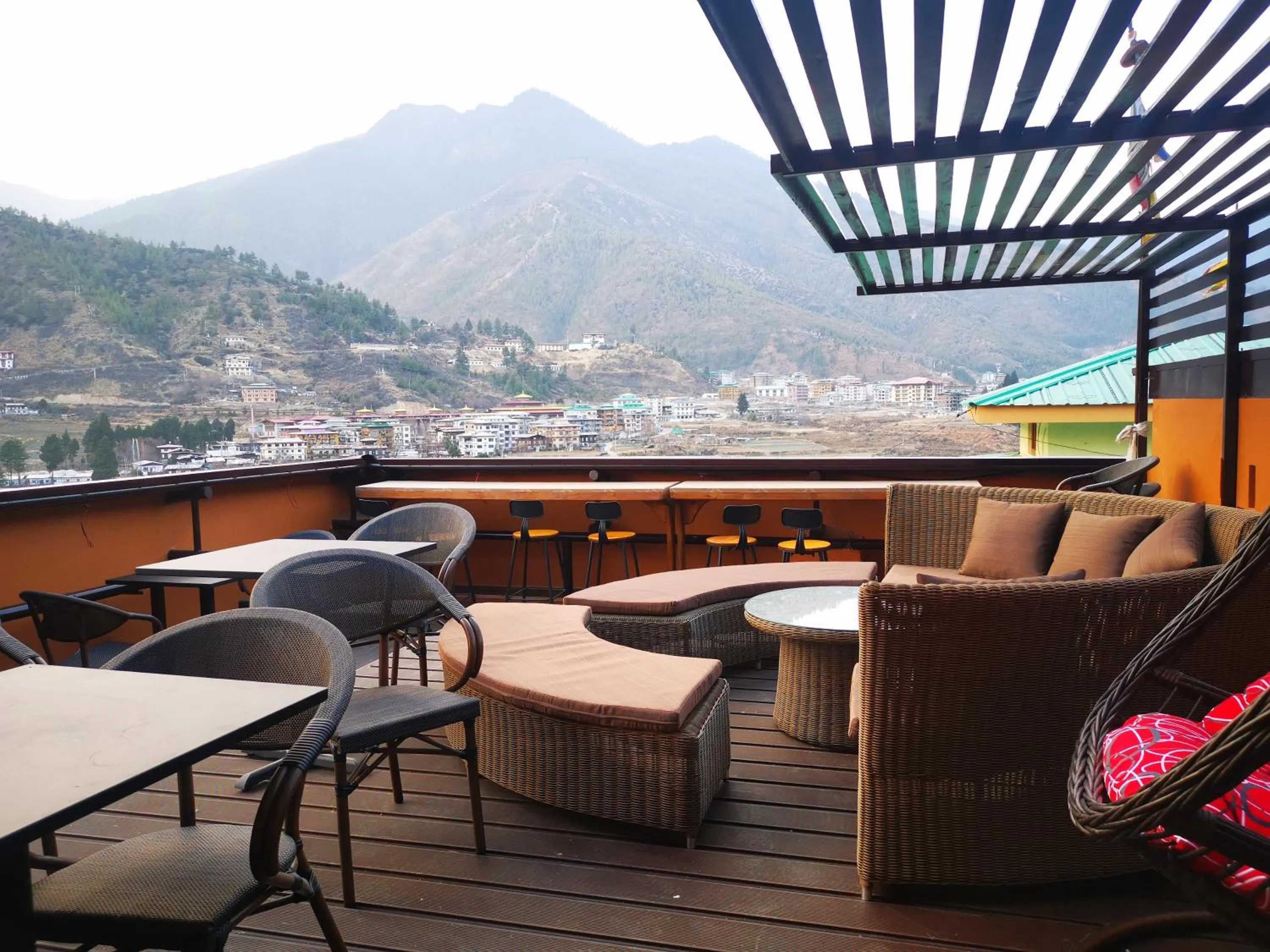 Balcony/Terrace in Ludrong Hotel