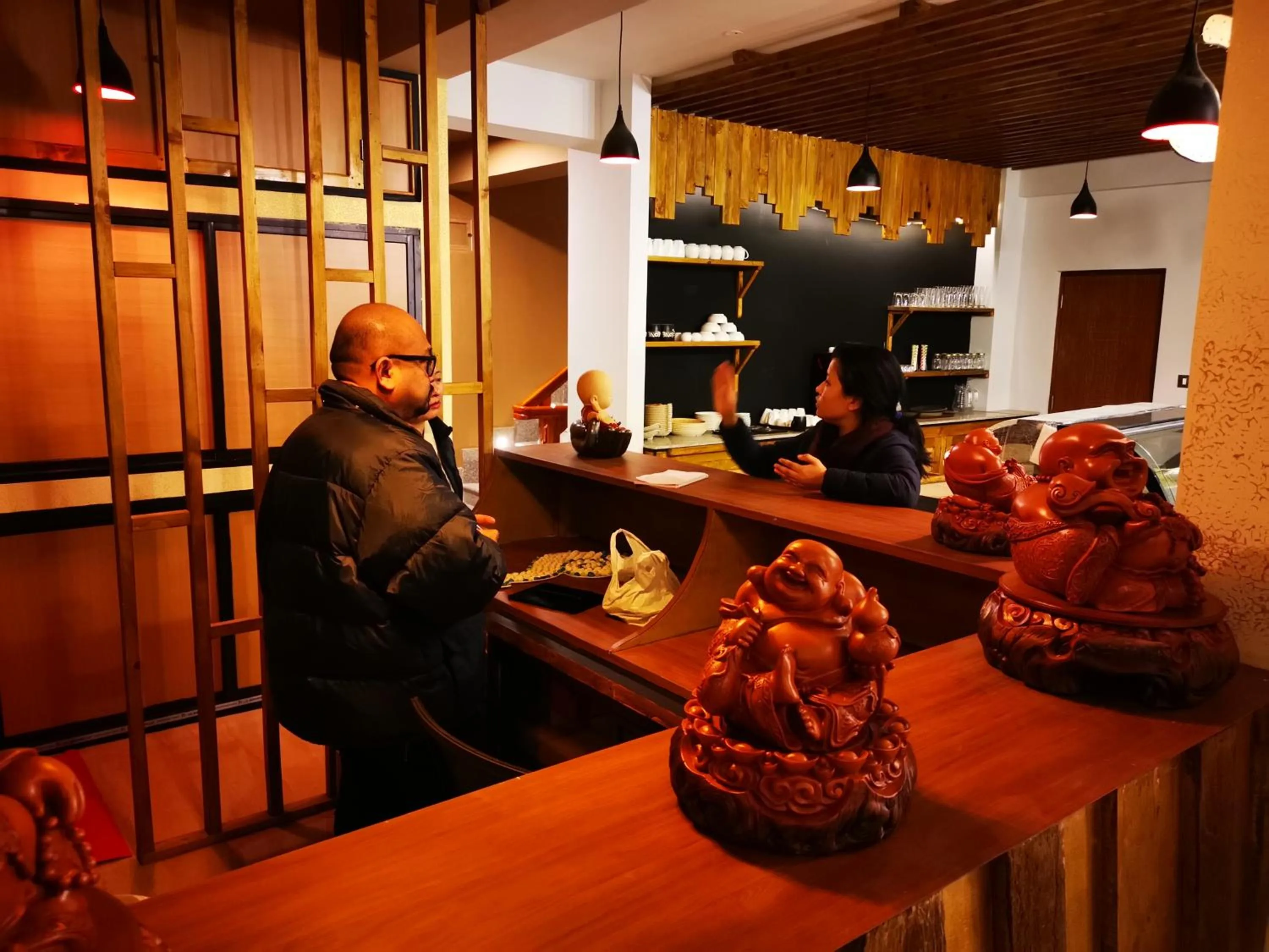 Lounge or bar in Ludrong Hotel