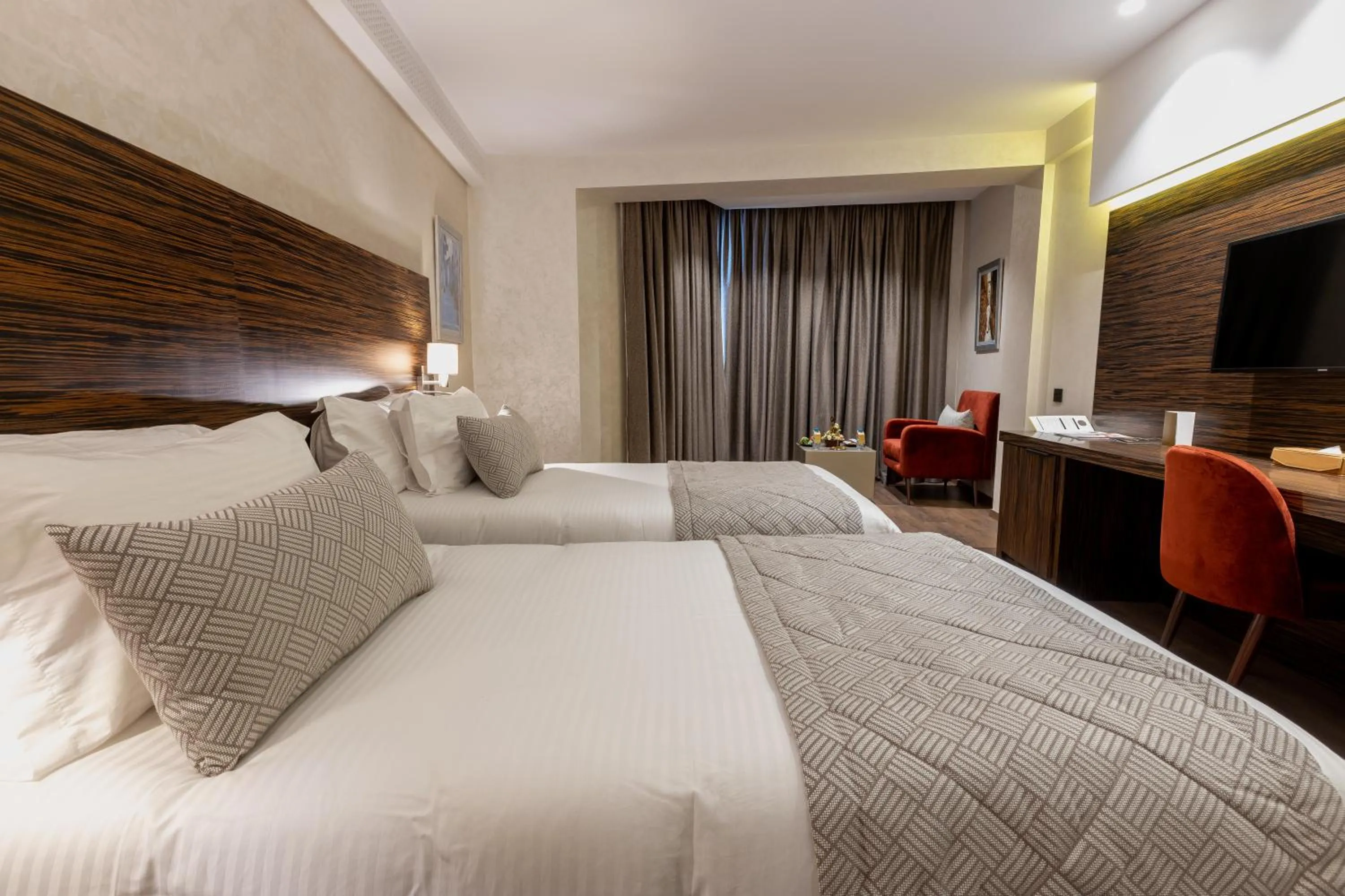 Photo of the whole room, Bed in Nour Plazza Hotel