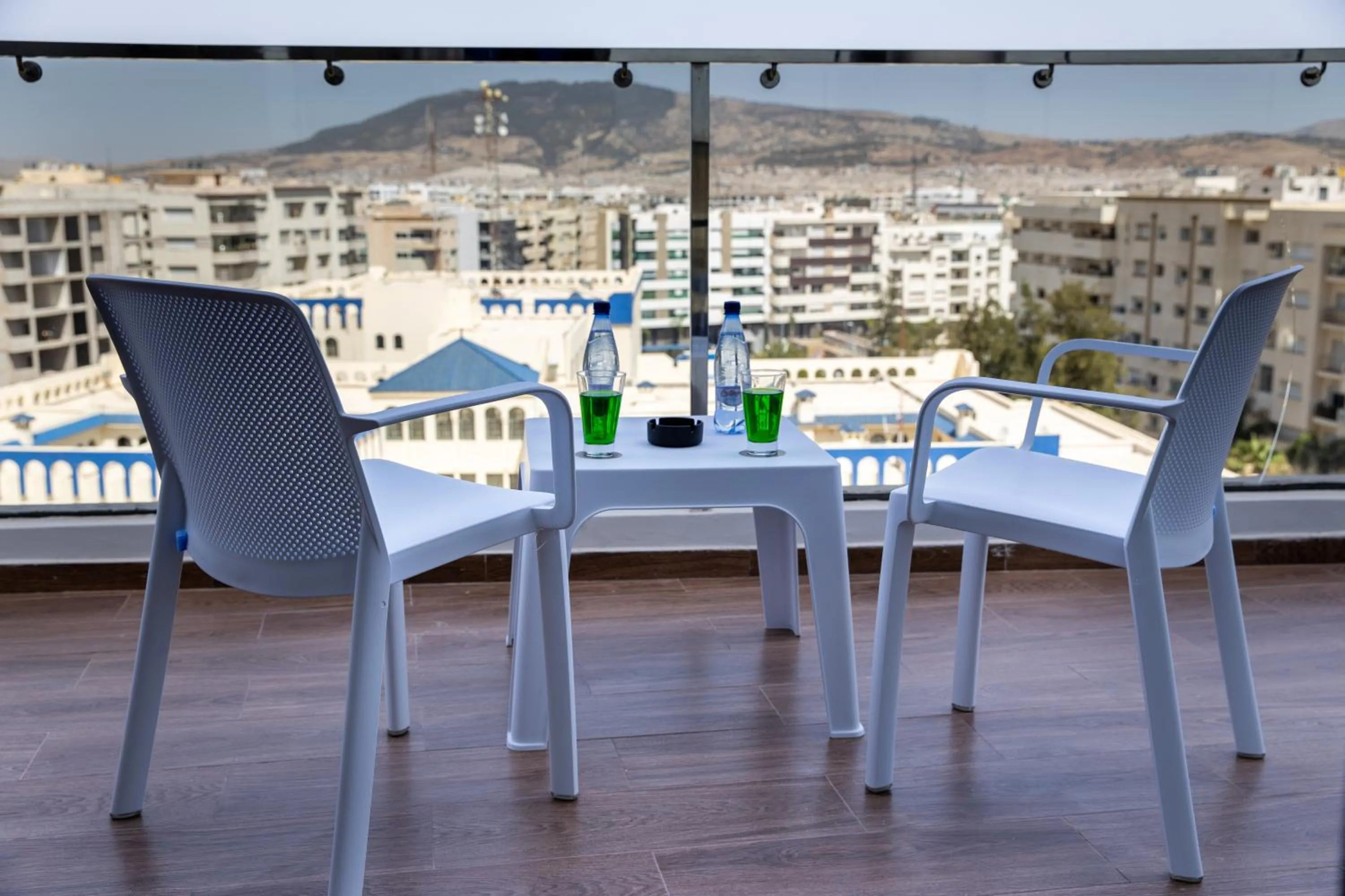 Balcony/Terrace in Nour Plazza Hotel