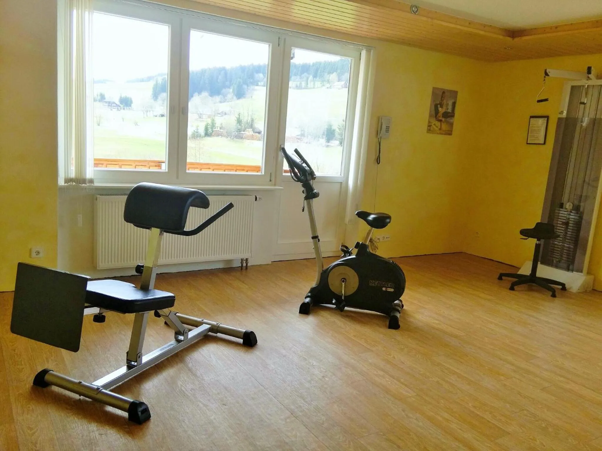 Fitness centre/facilities in Hotel Kaltenbach