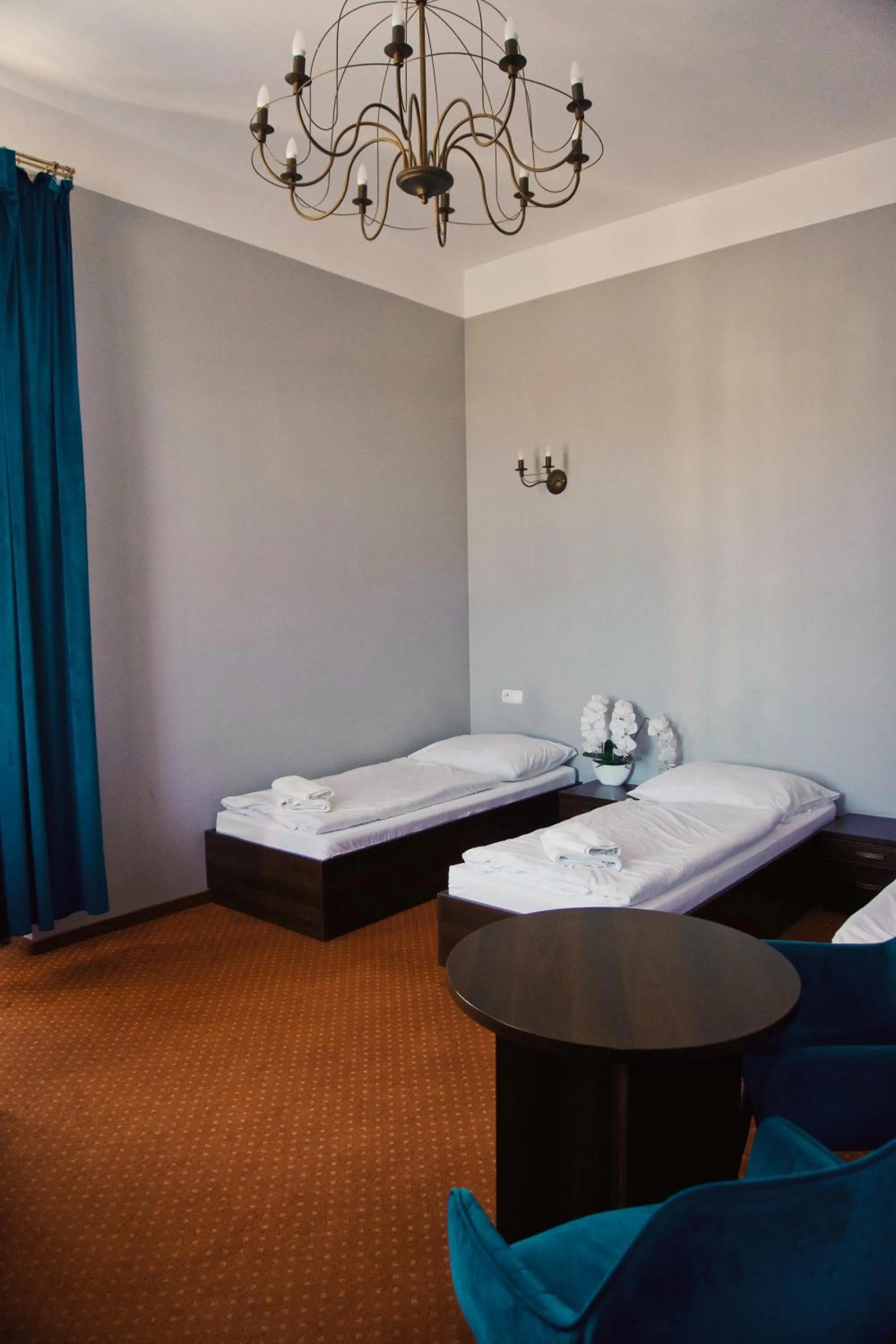 Bed in Legnicki Browar Książęcy Hotel i Restauracja