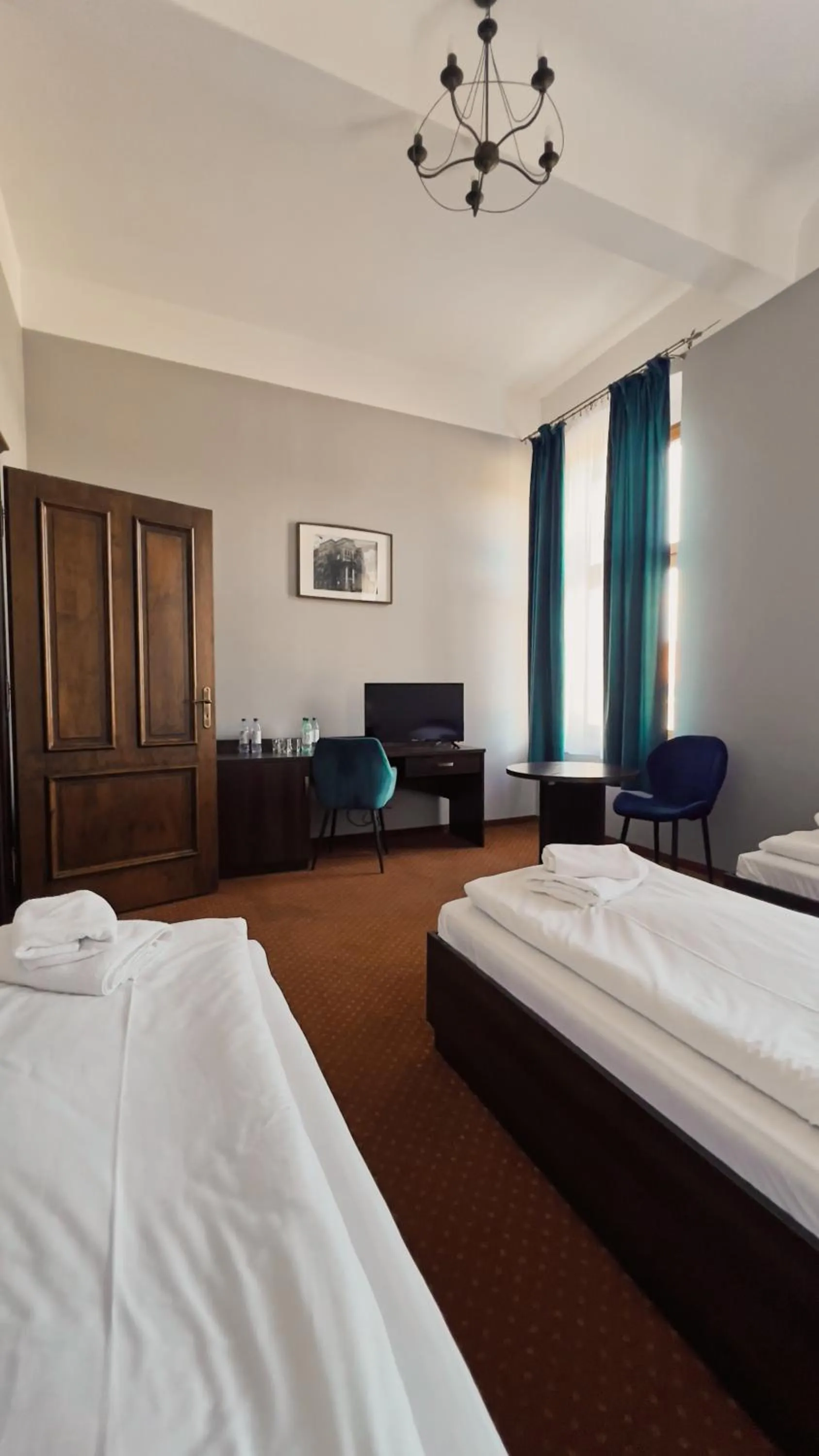 Bed in Legnicki Browar Książęcy Hotel i Restauracja