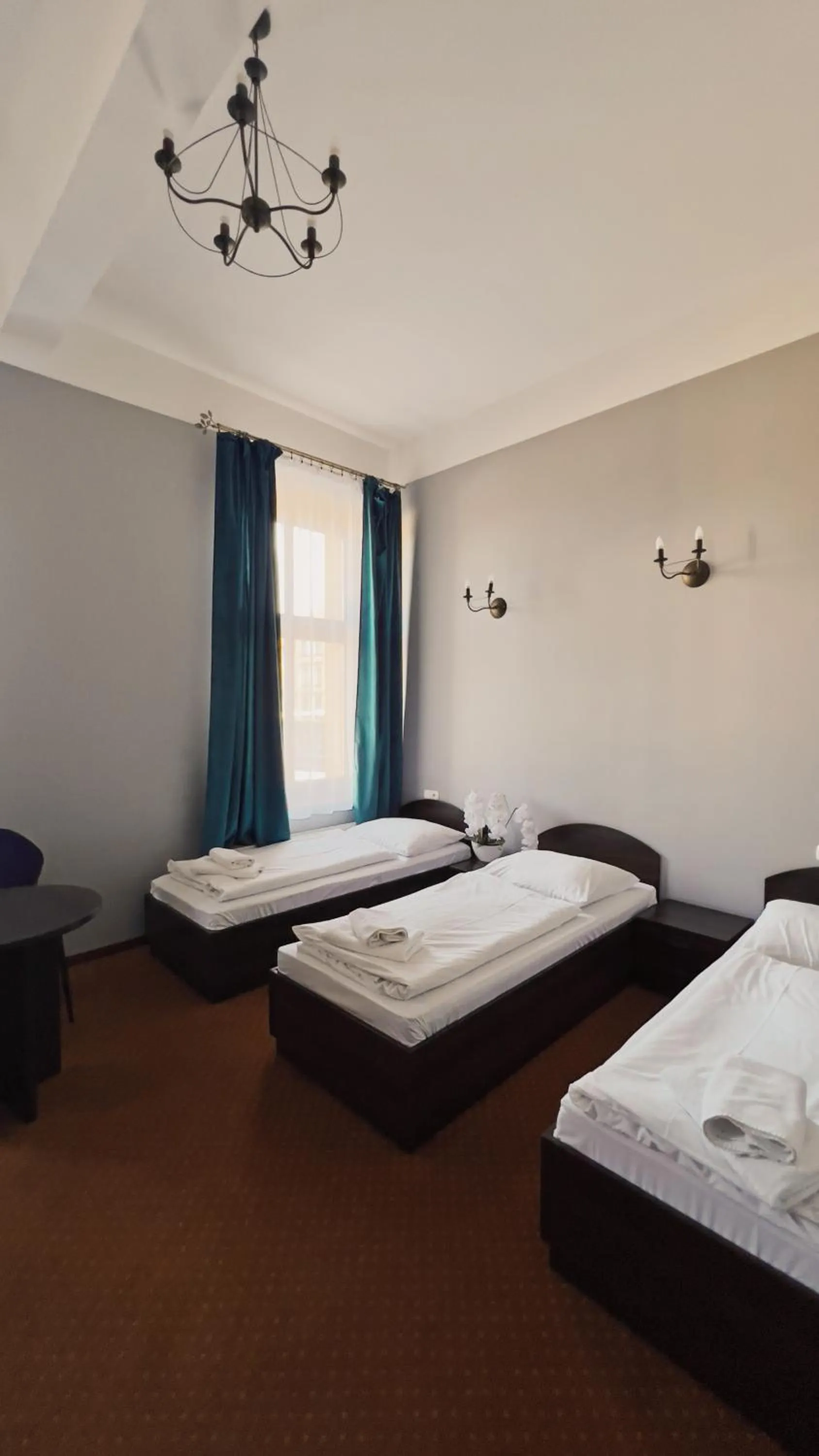 Bed in Legnicki Browar Książęcy Hotel i Restauracja