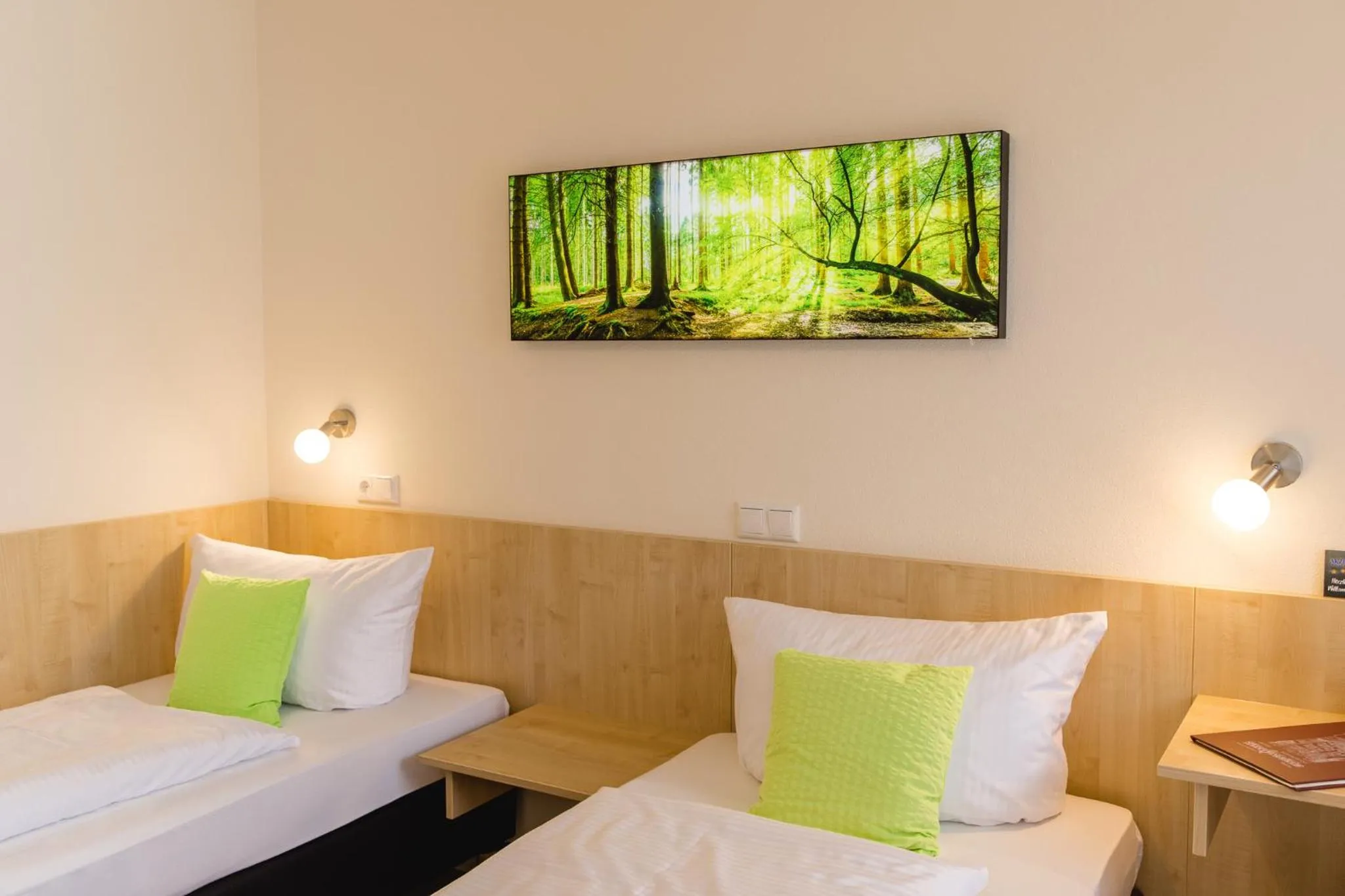 Bed in AKZENT Hotel Meerfräulein