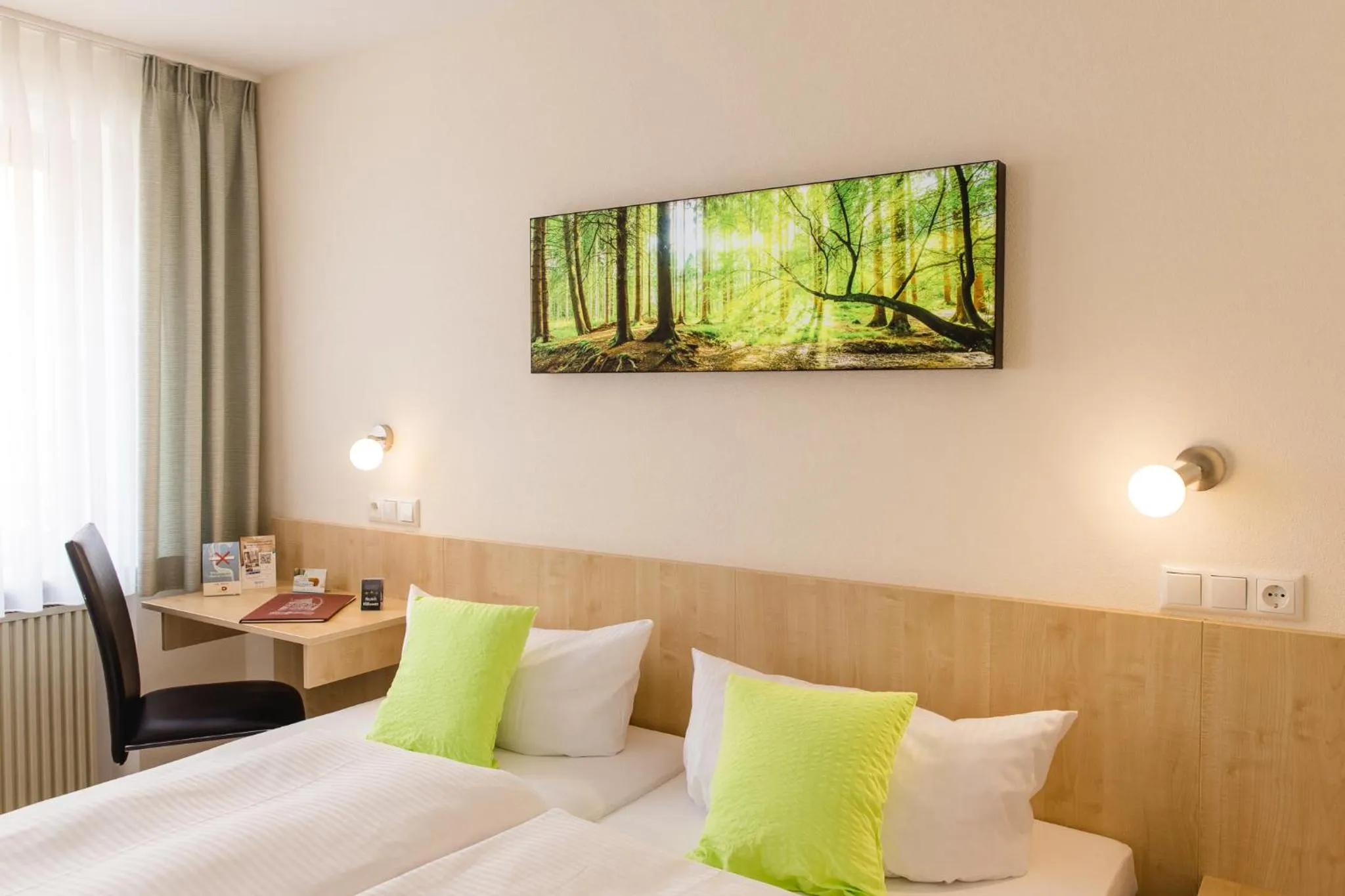 Bed in AKZENT Hotel Meerfräulein