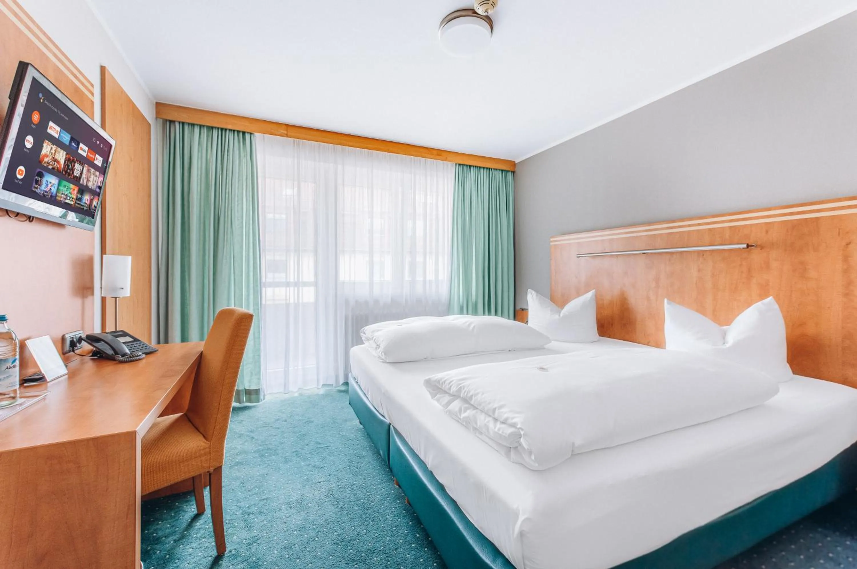 Bed in Hotel Isartor