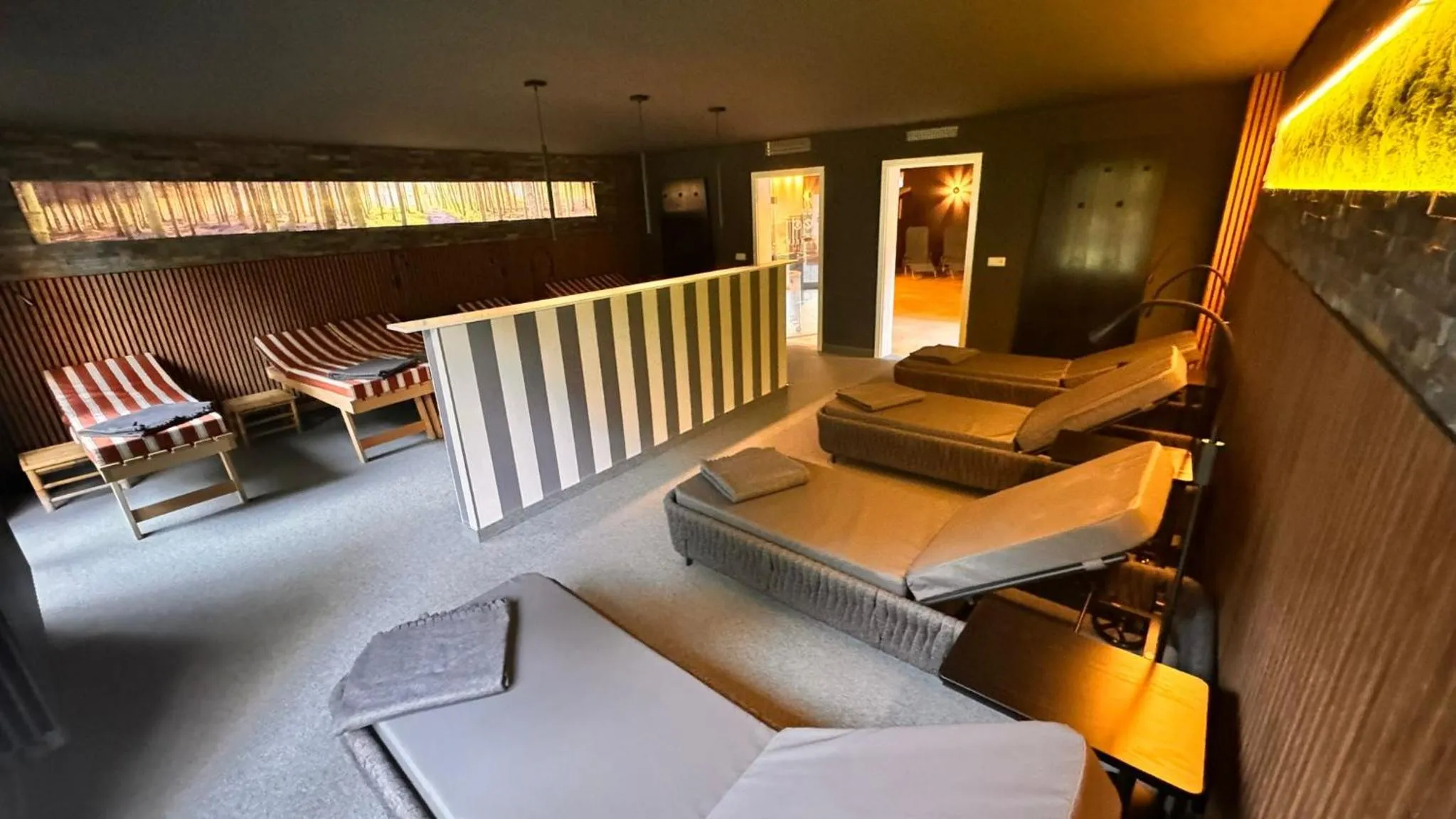 Sauna in SL'otel im Parforcehaus