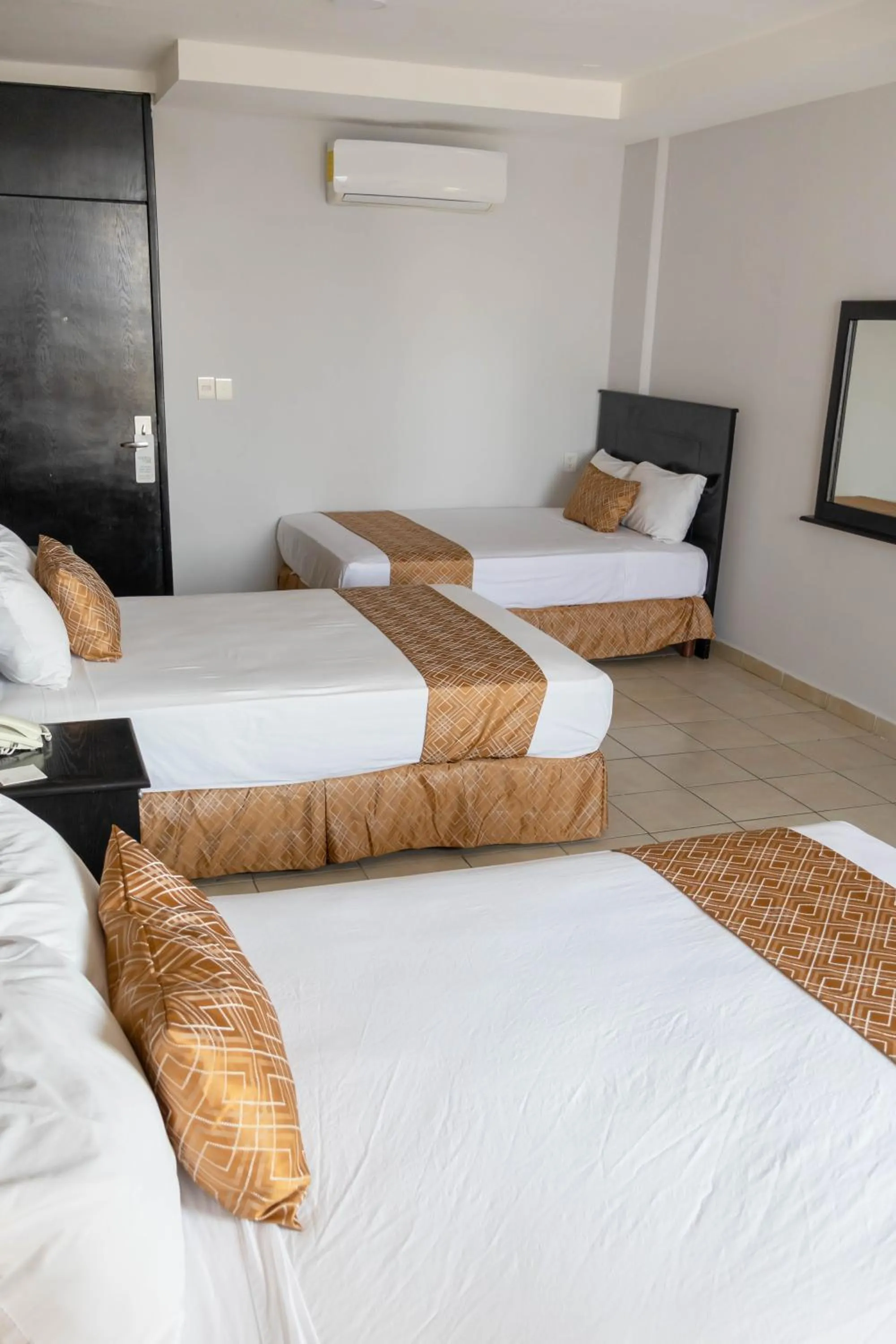 Bed in Hotel Costa Verde