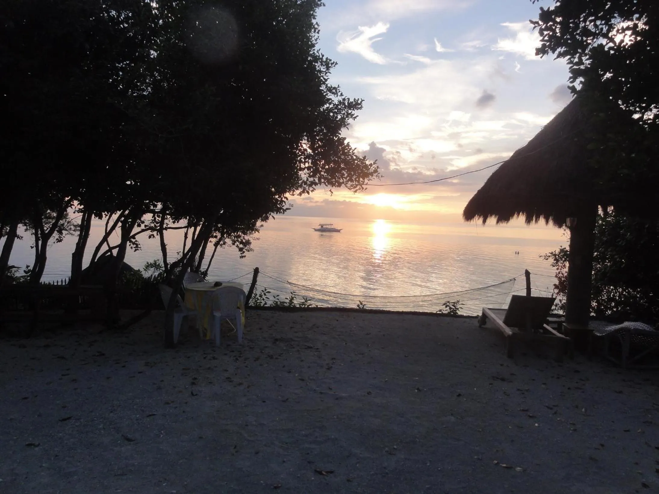 Sea view in Sea Turtle House Moalboal