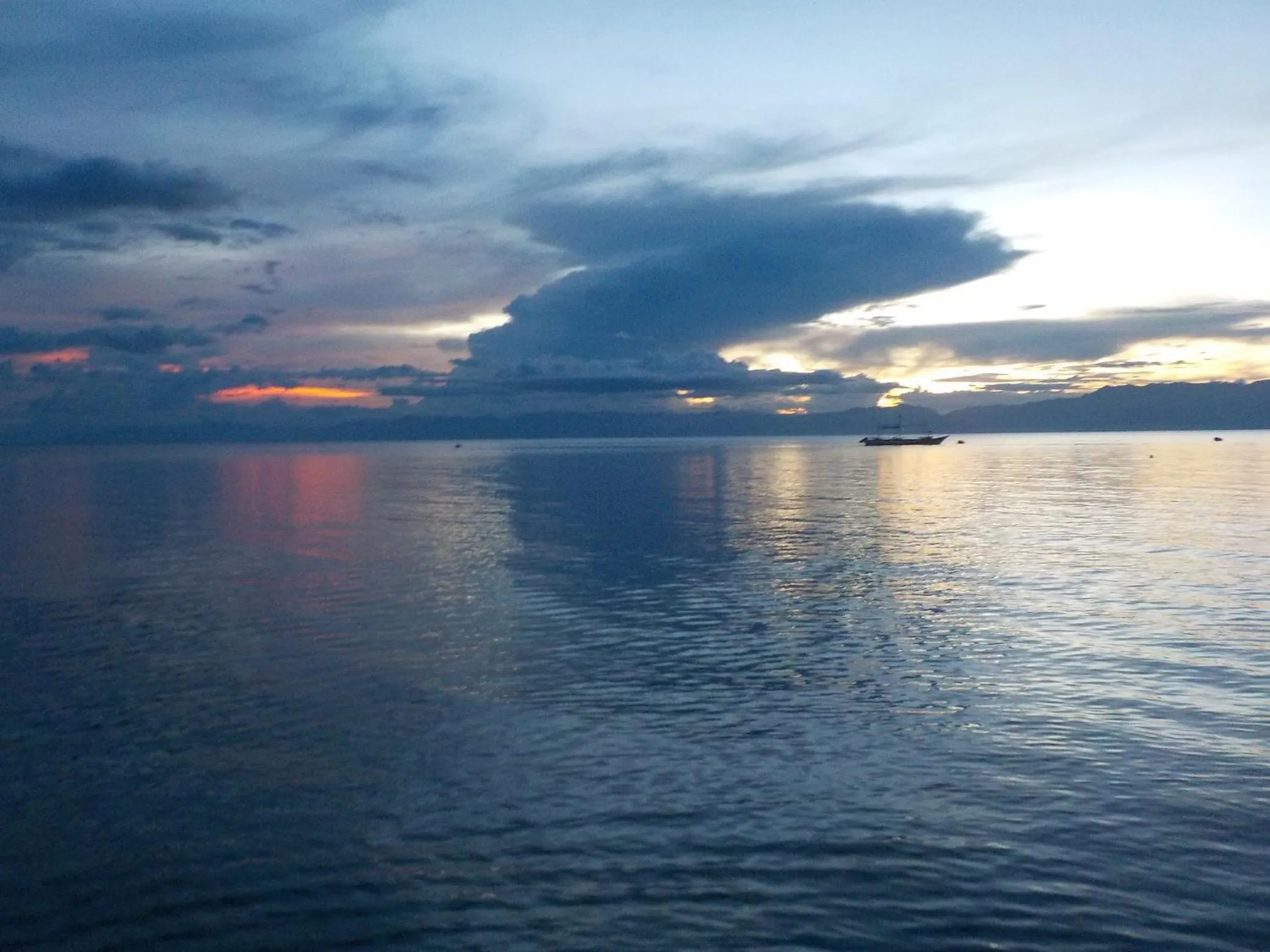 Sea view in Sea Turtle House Moalboal