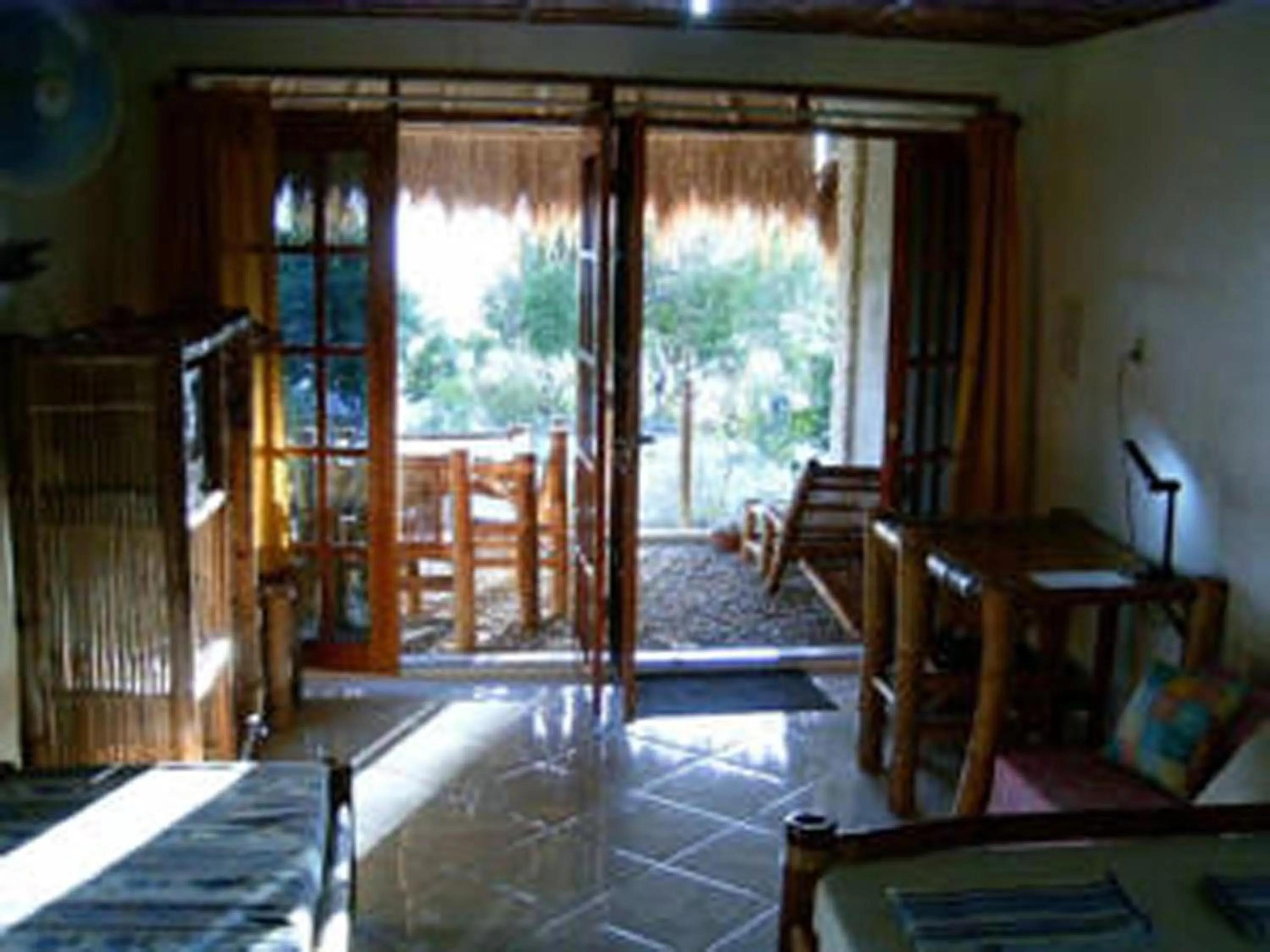 Living room in Sea Turtle House Moalboal