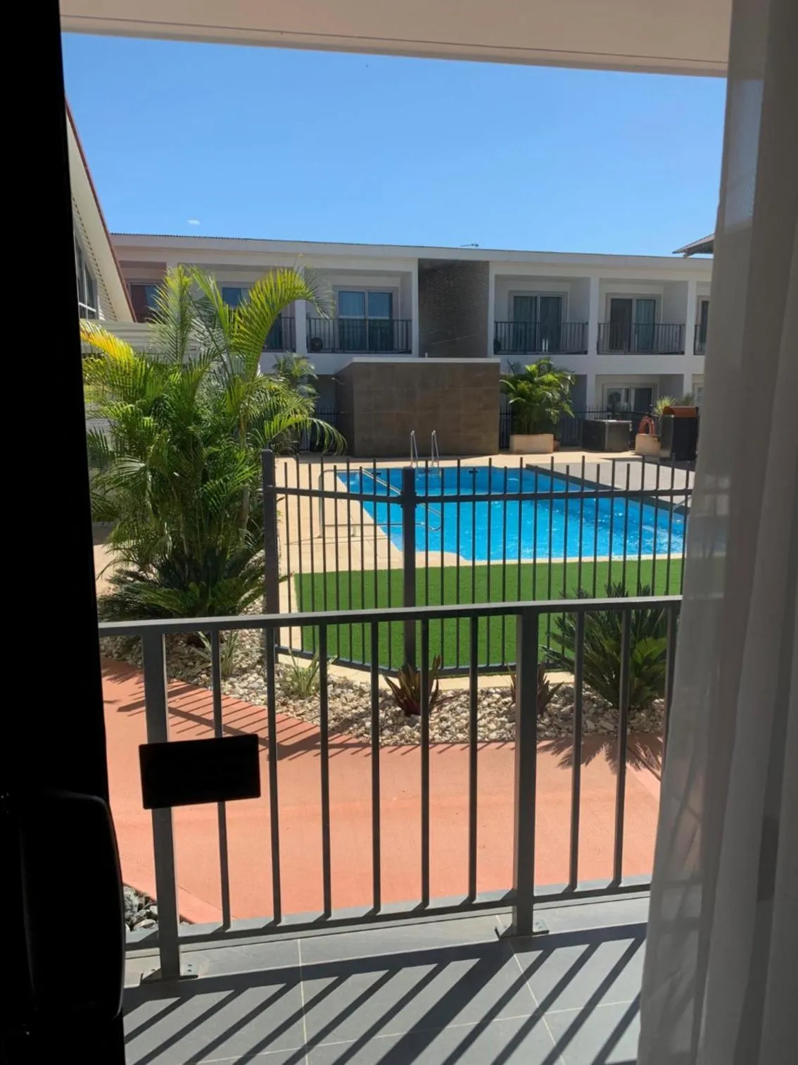 Pool view in Velocity Motel & Bistro-WA