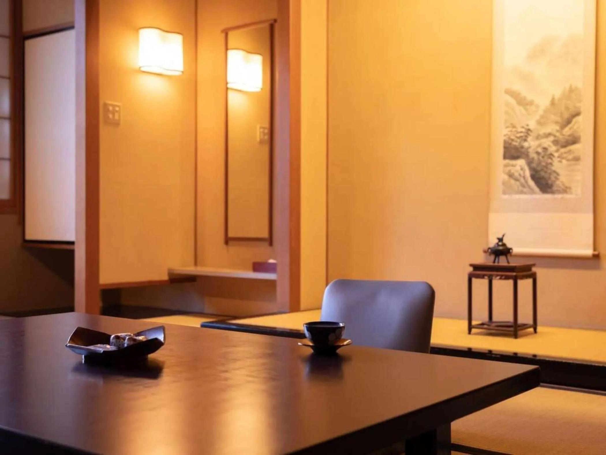 Photo of the whole room in RYOKAN OQOQ-Tamai Bekkan