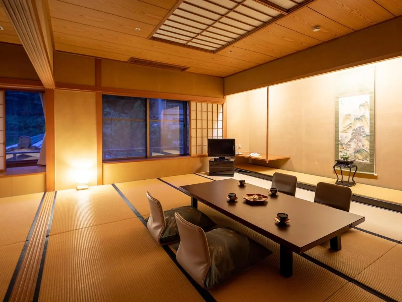 Photo of the whole room in RYOKAN OQOQ-Tamai Bekkan