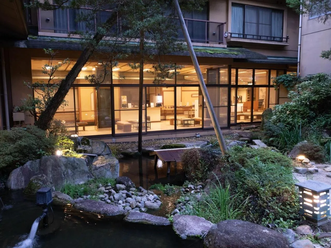 Garden in RYOKAN OQOQ-Tamai Bekkan