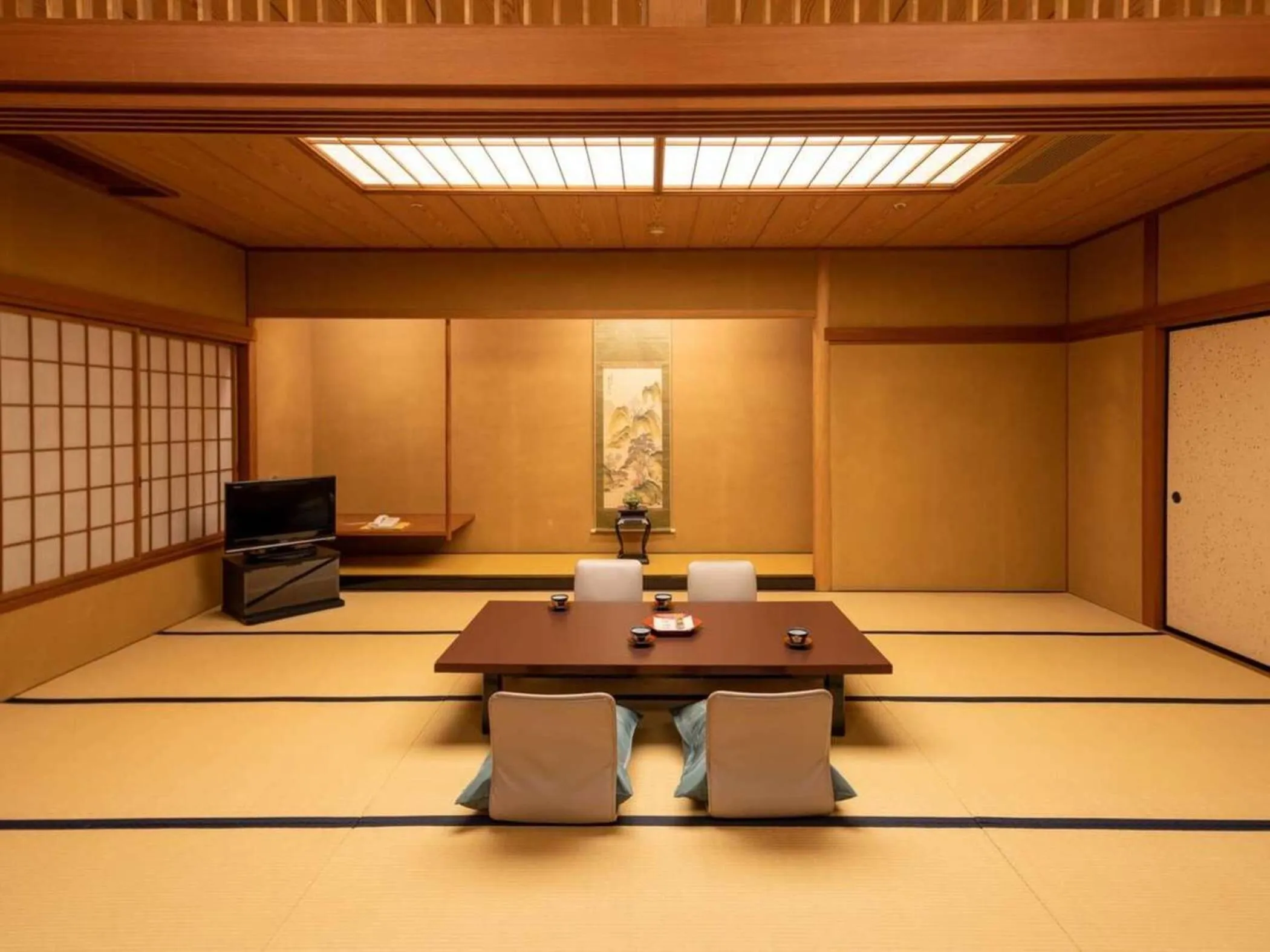 Photo of the whole room in RYOKAN OQOQ-Tamai Bekkan