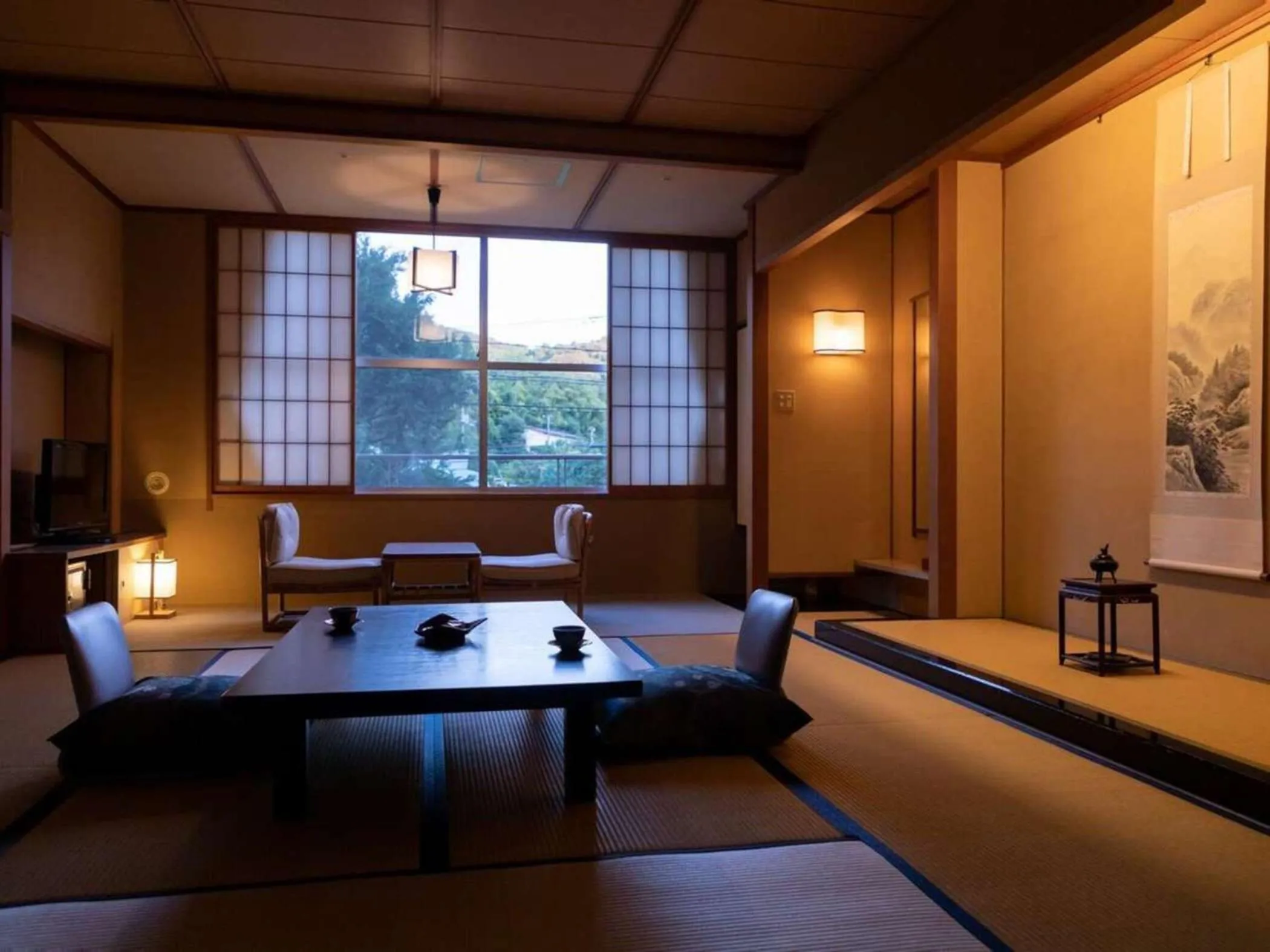 Photo of the whole room in RYOKAN OQOQ-Tamai Bekkan
