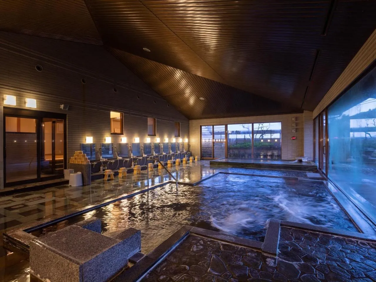 Public Bath in RYOKAN OQOQ-Tamai Bekkan