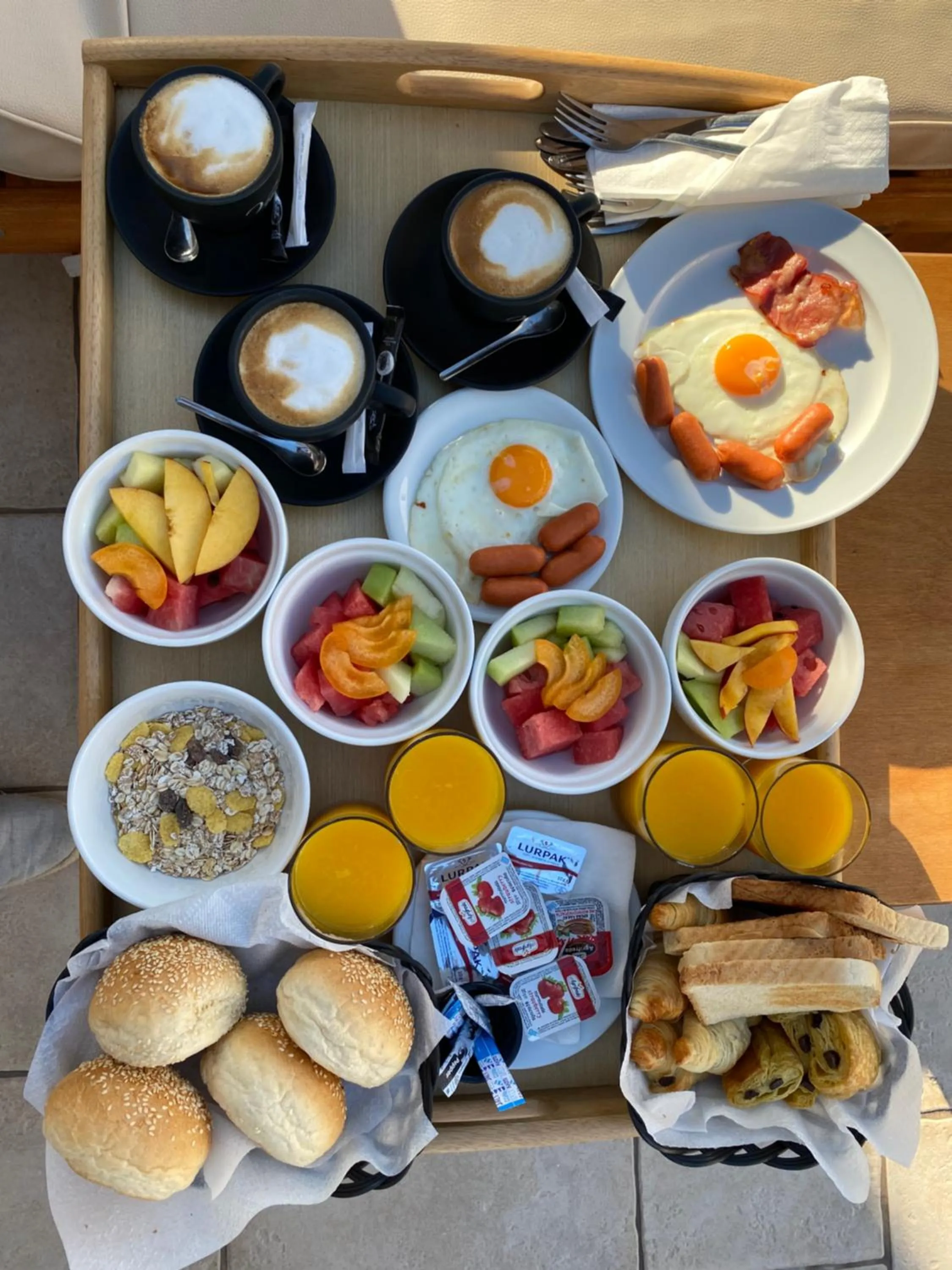 Breakfast in Kalya Suites