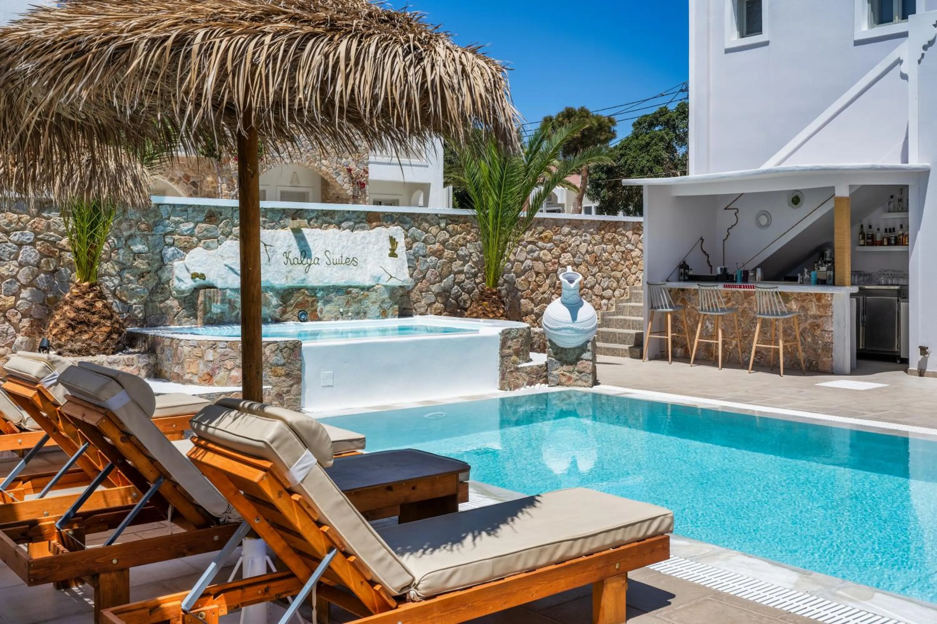 Swimming pool in Kalya Suites