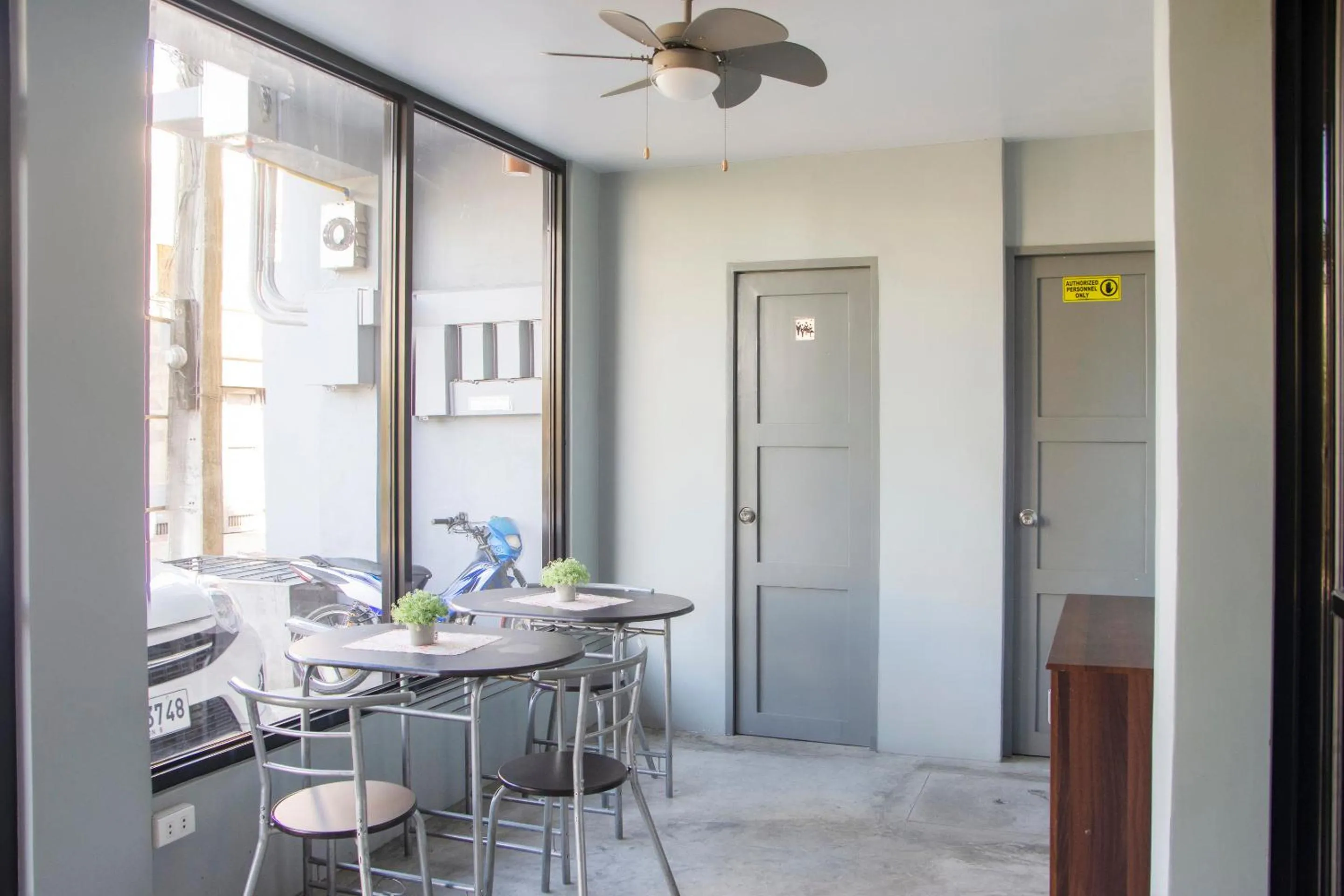 Dining area in Abn Hostel