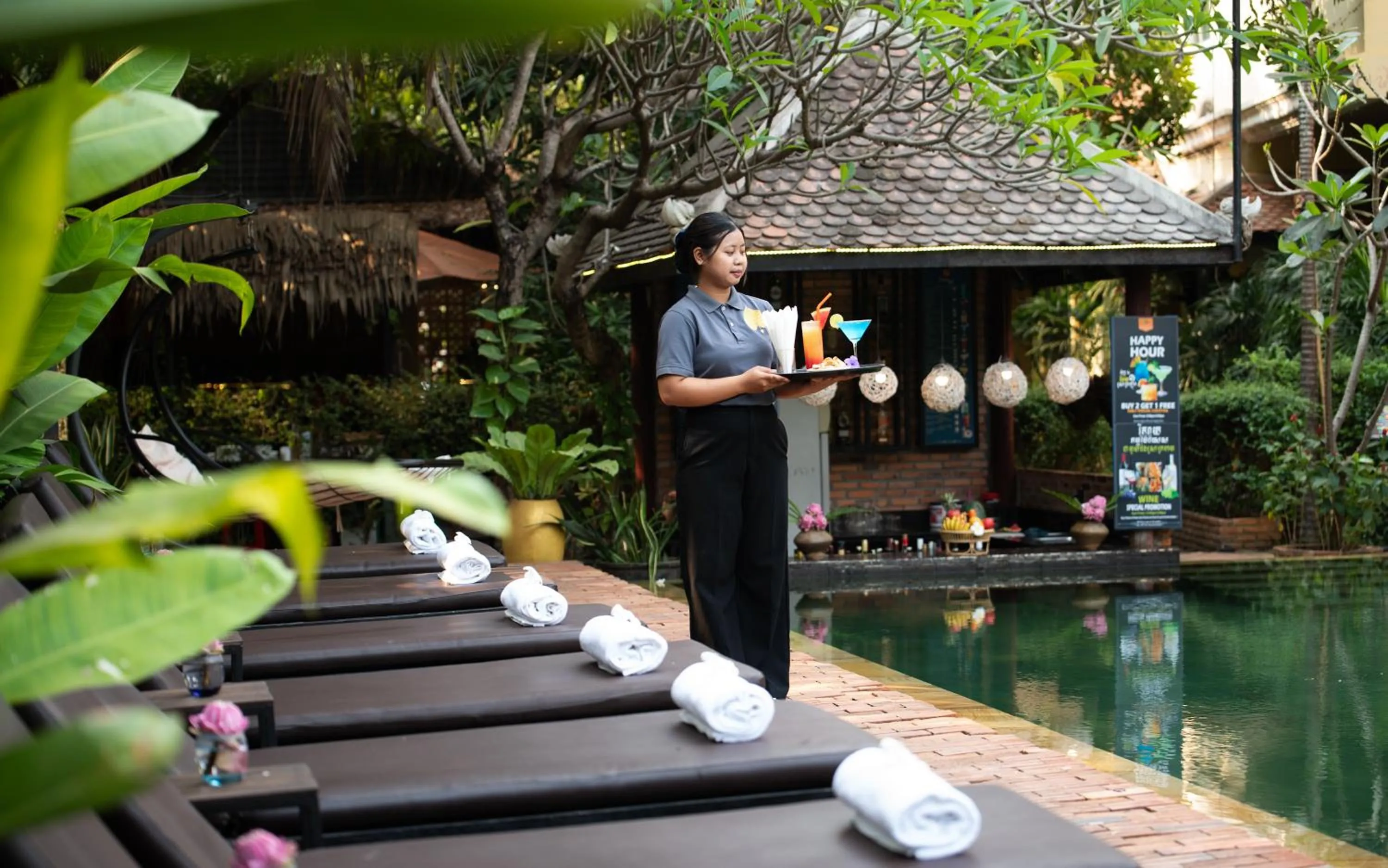 Staff in Home Indochine d'Angkor Hotel