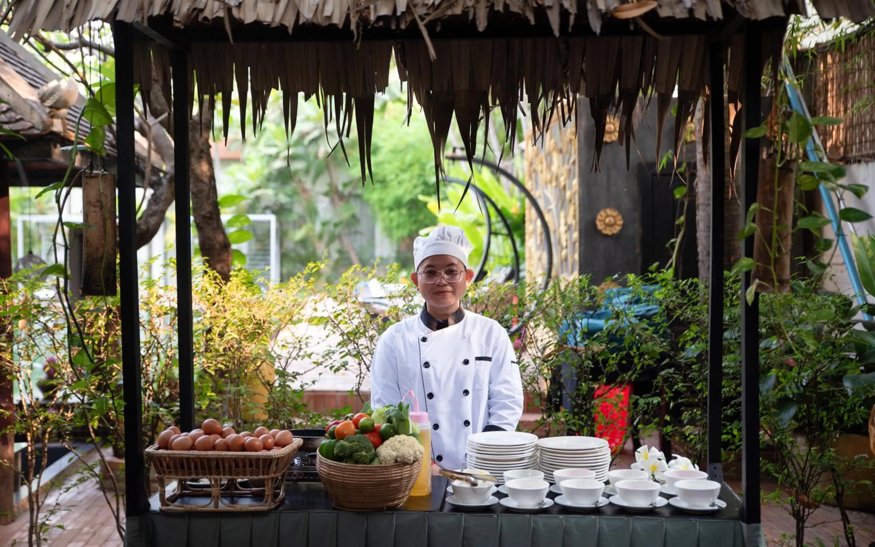 Staff in Home Indochine d'Angkor Hotel