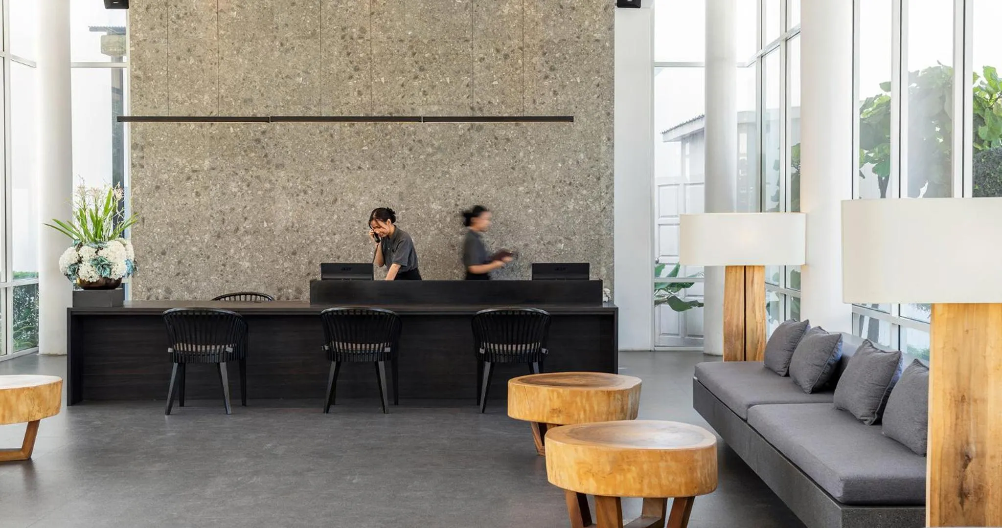 Lobby or reception in The Splash Koh Chang