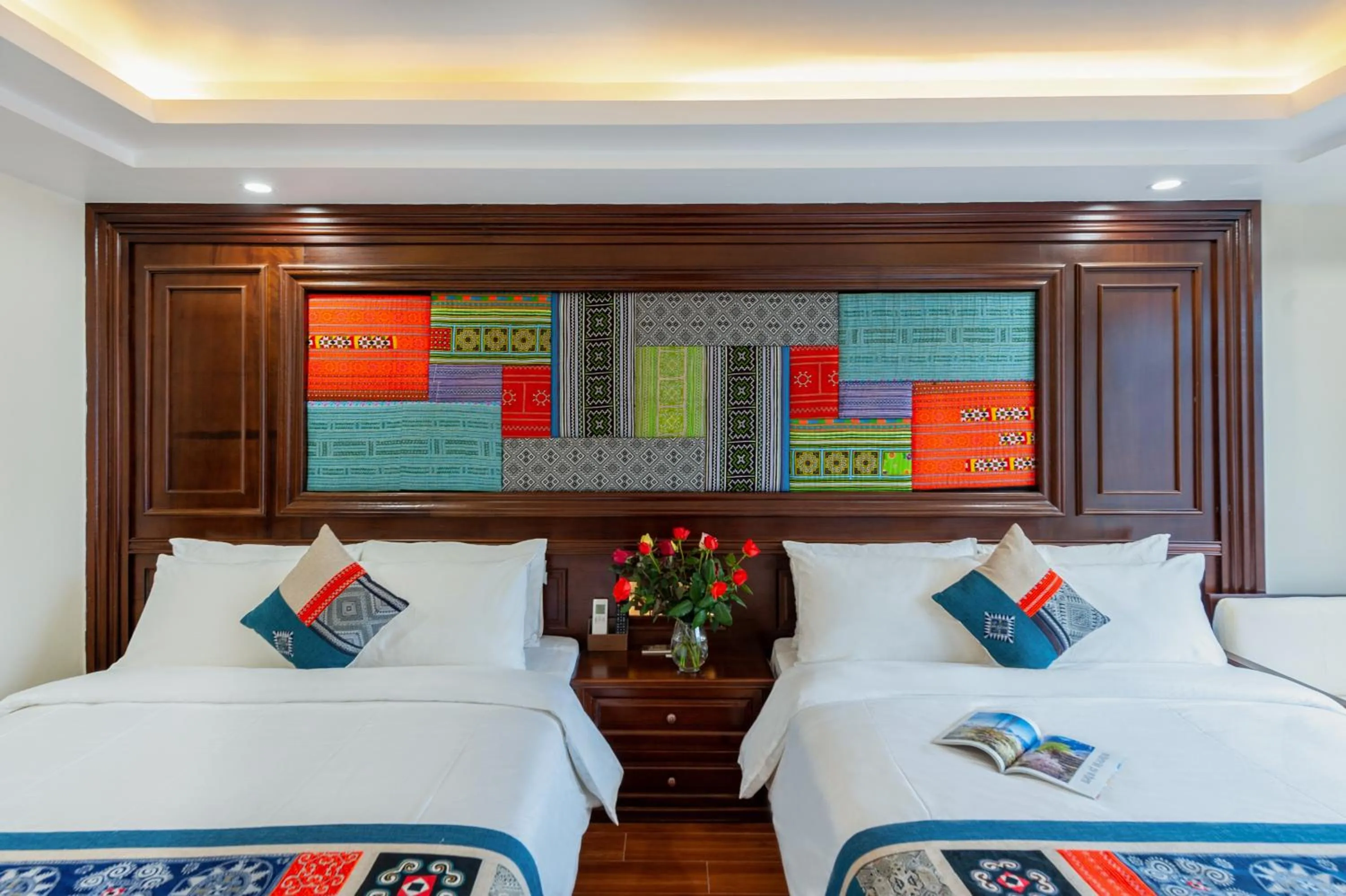 Bed in Sapa Passion Hotel & Spa