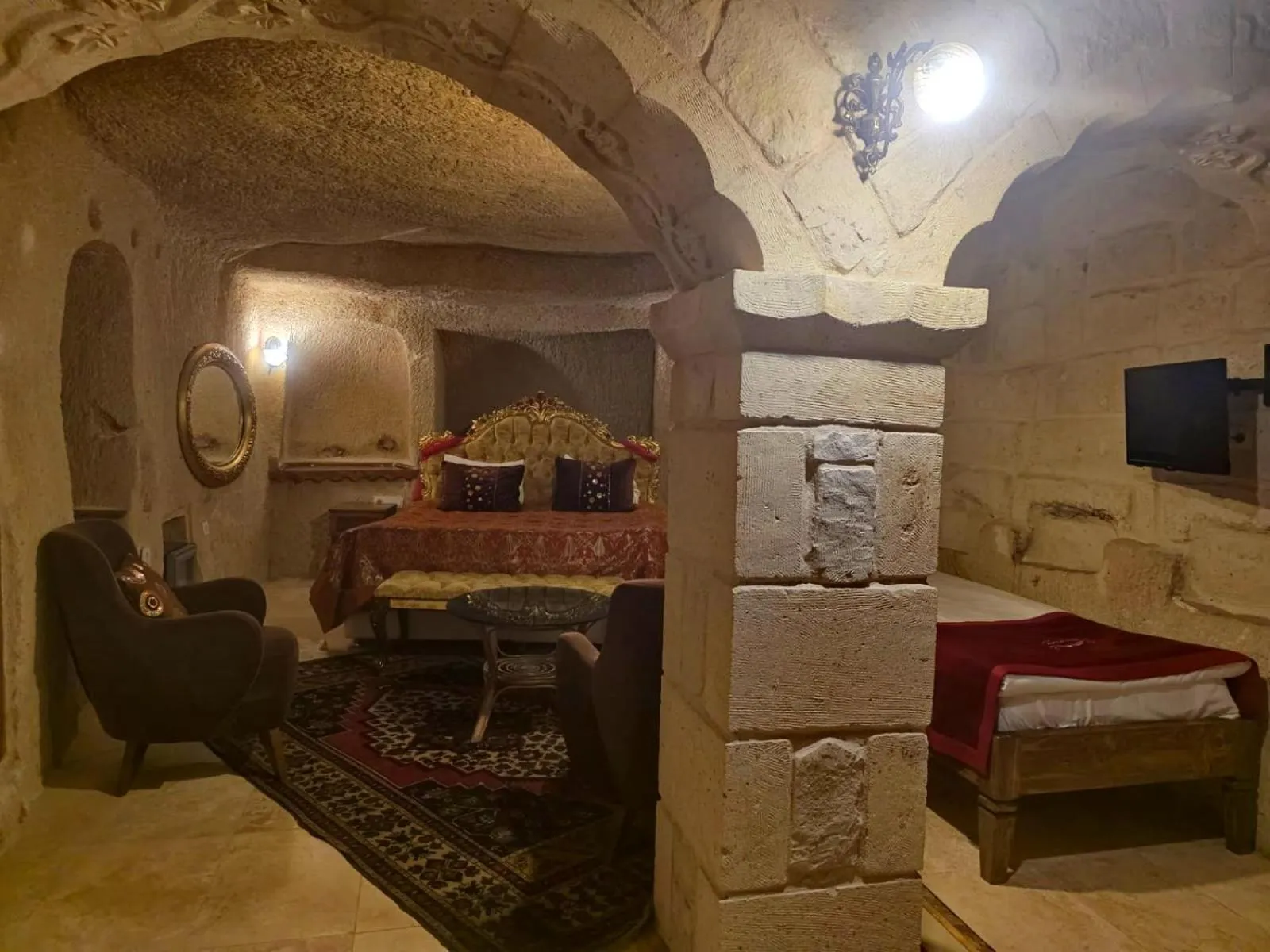 Bed in Antique House Cappadocia