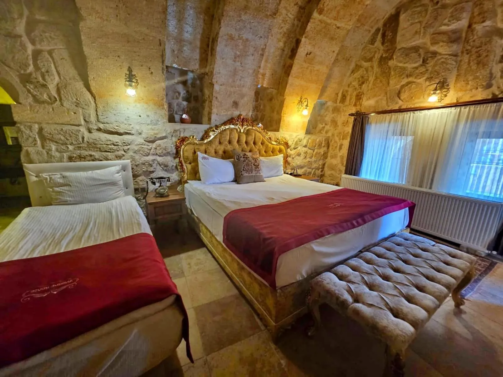 Bed in Antique House Cappadocia