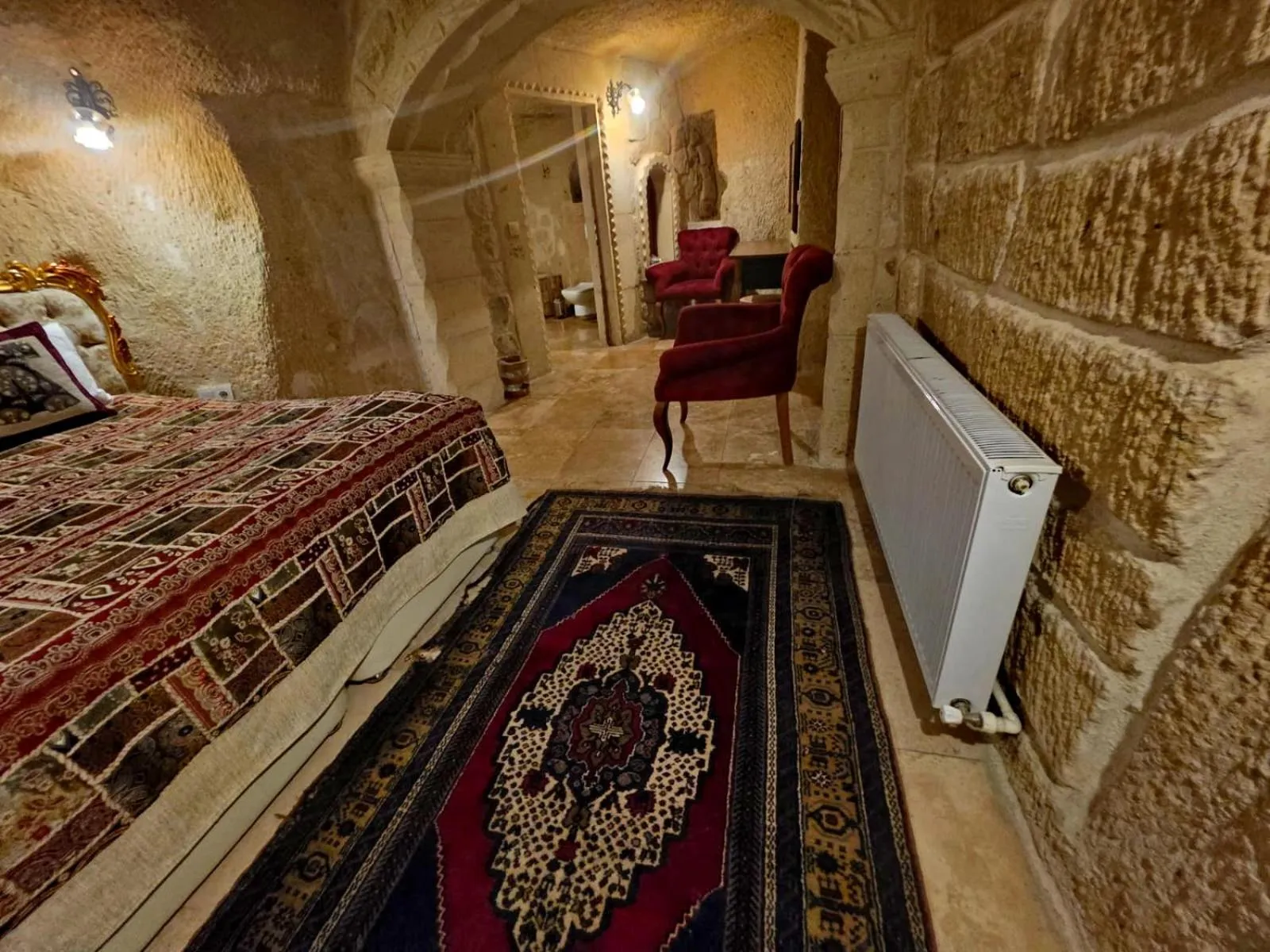 Bed in Antique House Cappadocia