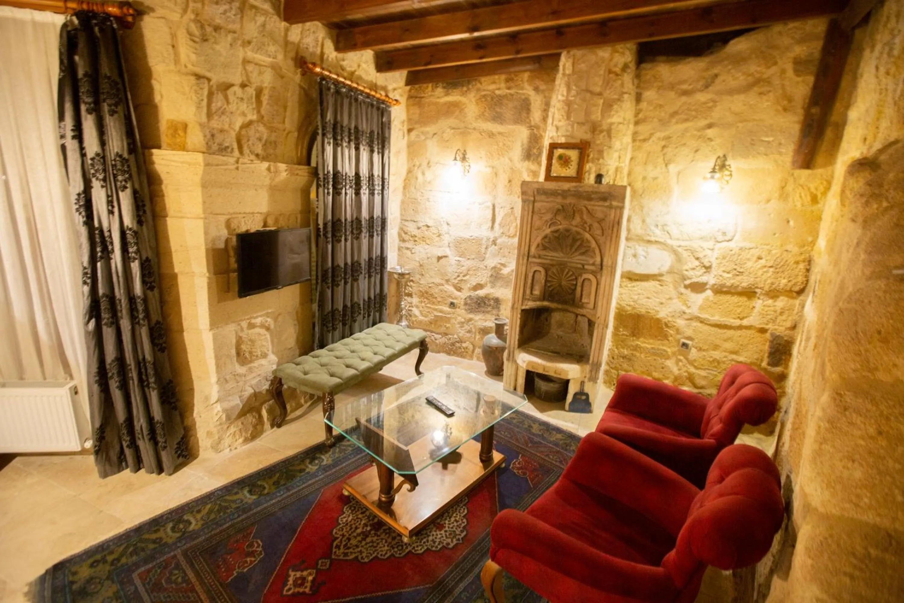 Seating area in Antique House Cappadocia