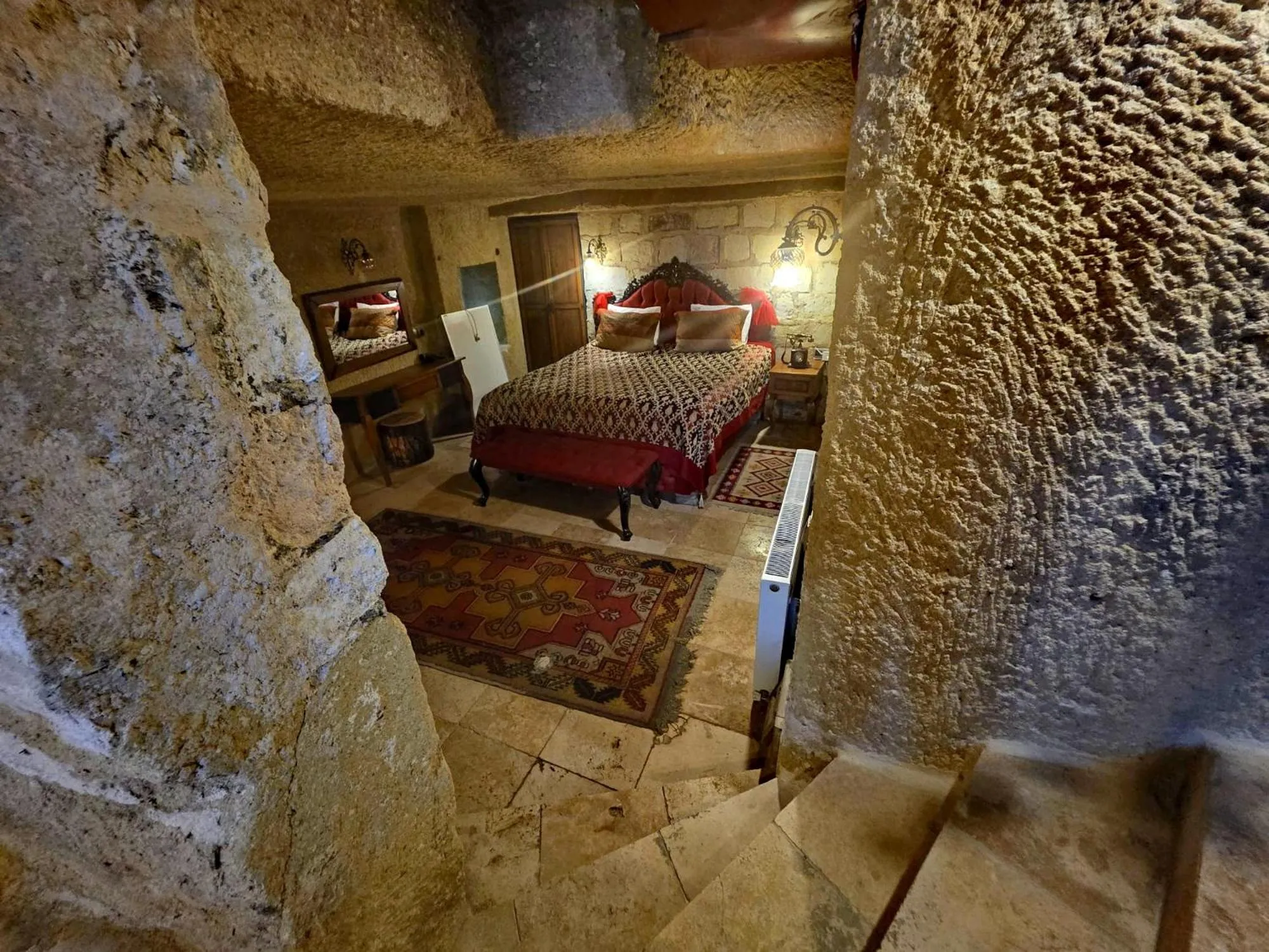 Bed in Antique House Cappadocia