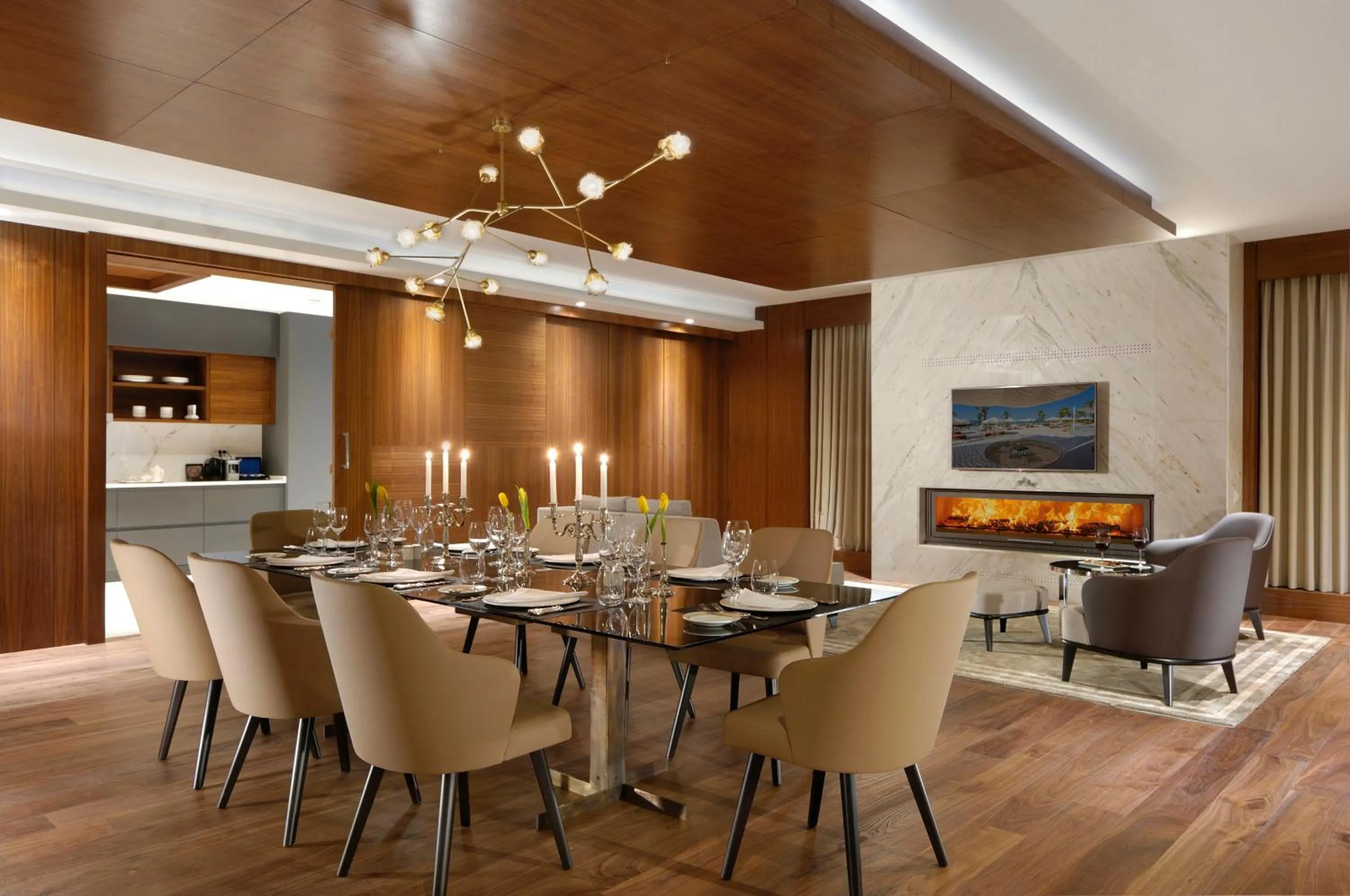 Dining area in Regnum Carya