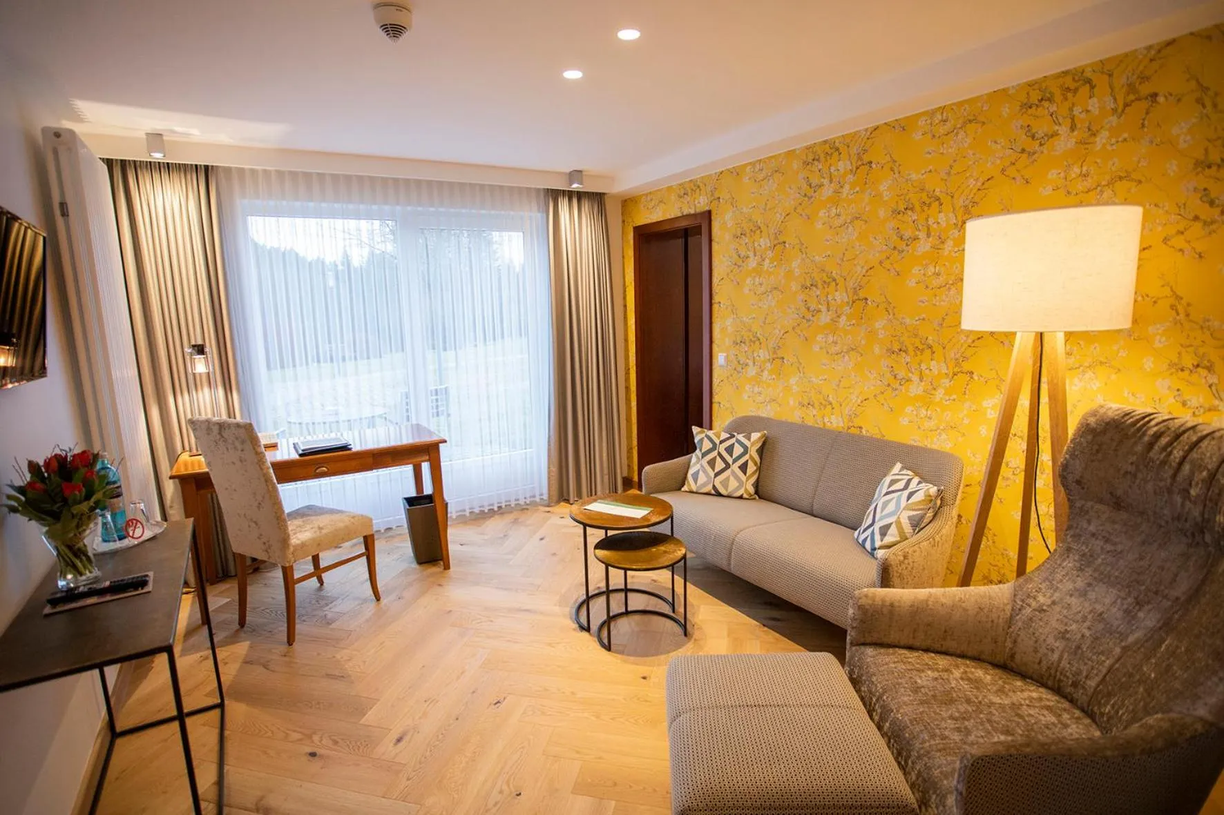 Living room in Hotel Jagdhaus Wiese